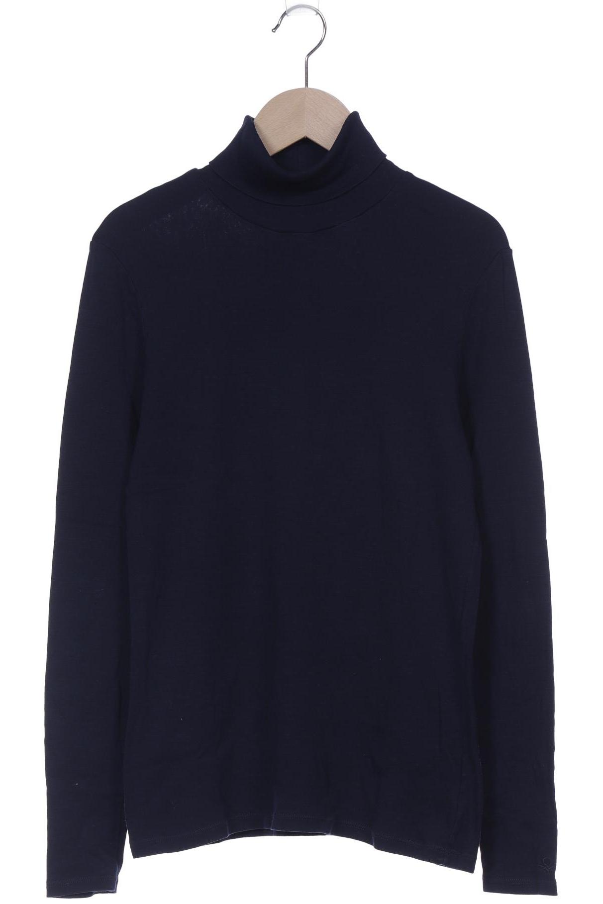 

United Colors OF Benetton Damen Langarmshirt, marineblau, Gr. 34