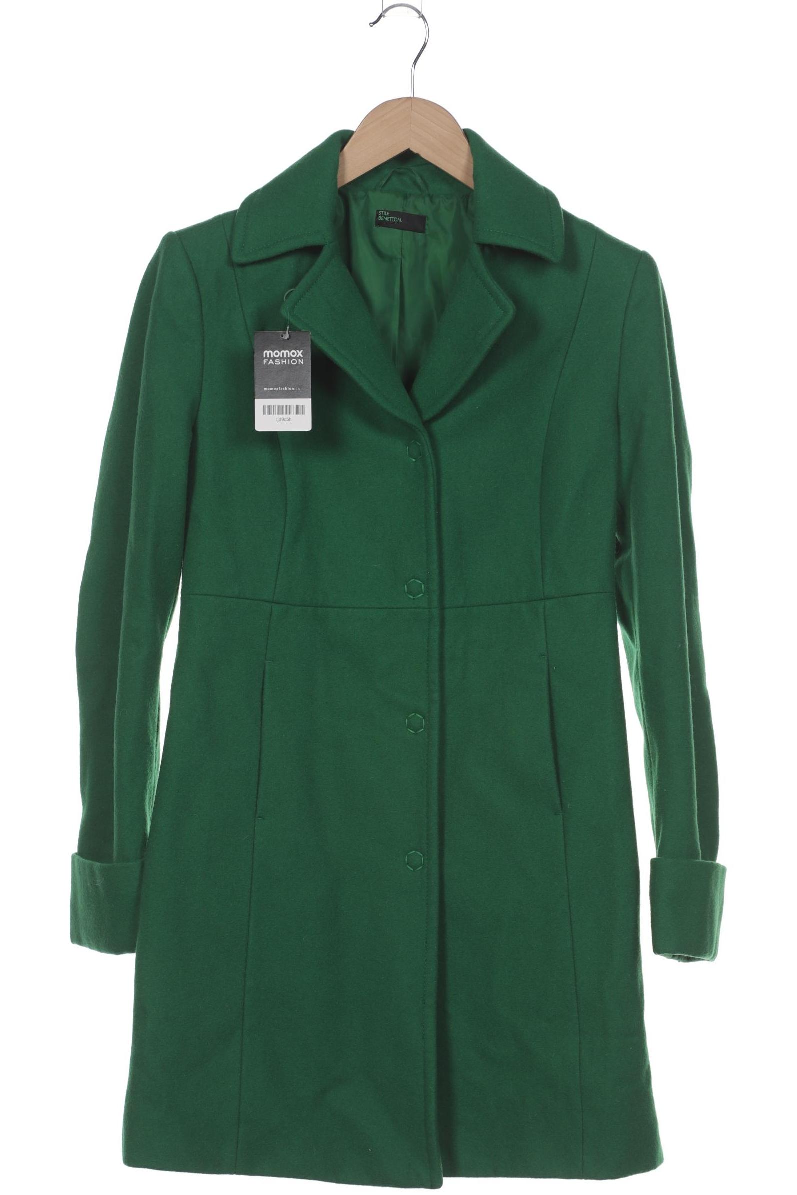 

United Colors OF Benetton Damen Mantel, grün, Gr. 44