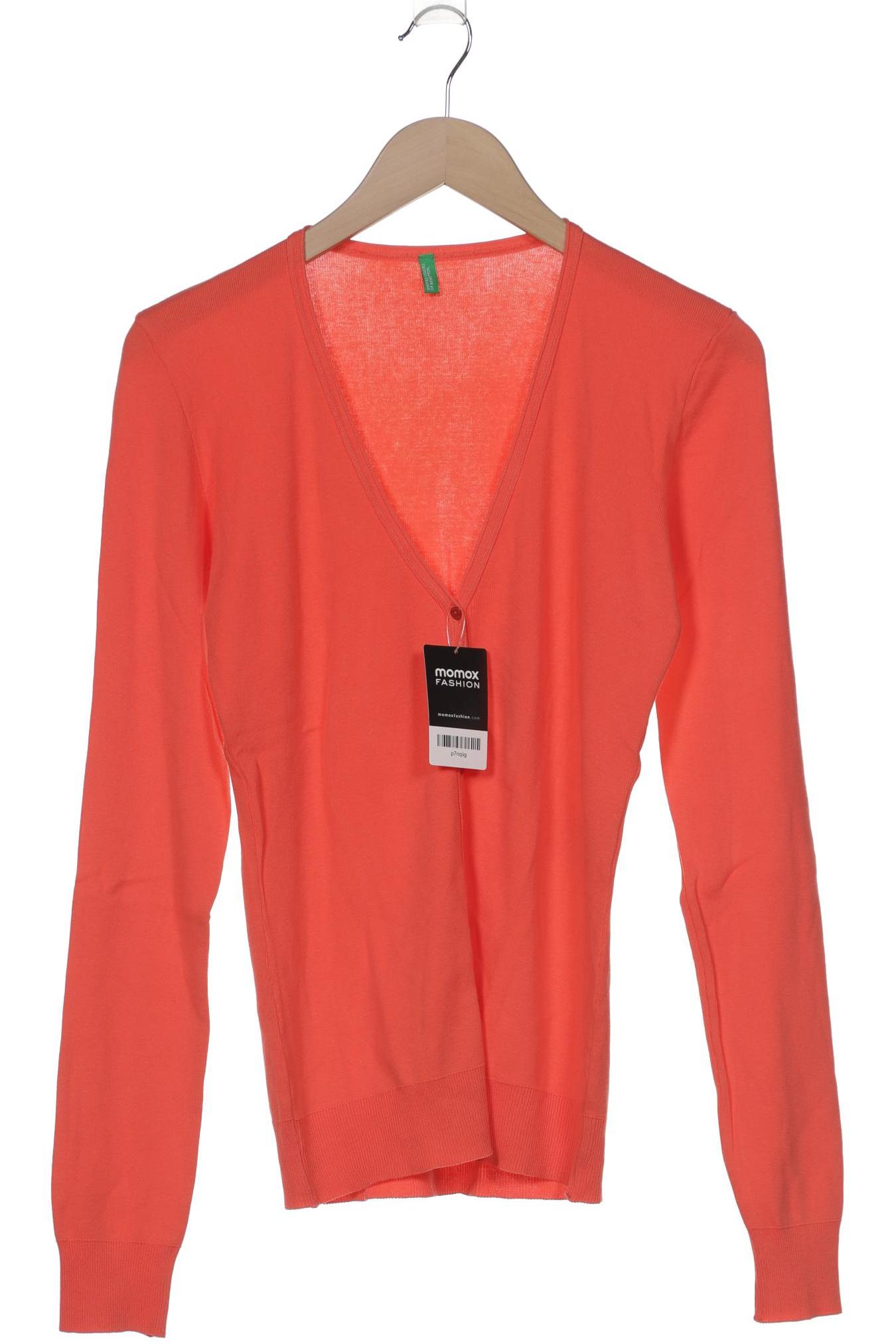 

United Colors OF Benetton Damen Strickjacke, orange, Gr. 44