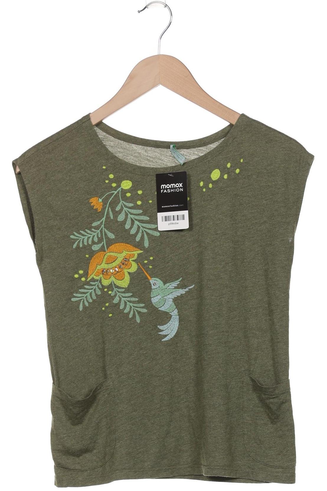 

United Colors OF Benetton Damen T-Shirt, grün, Gr. 36