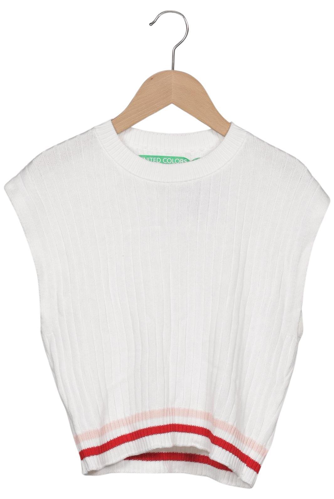 

United Colors OF Benetton Damen Pullover, weiß, Gr. 36