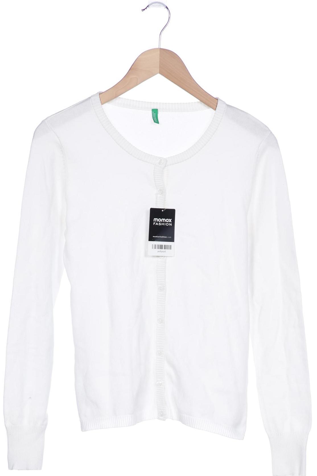 

UNITED COLORS OF BENETTON Damen Strickjacke, weiß