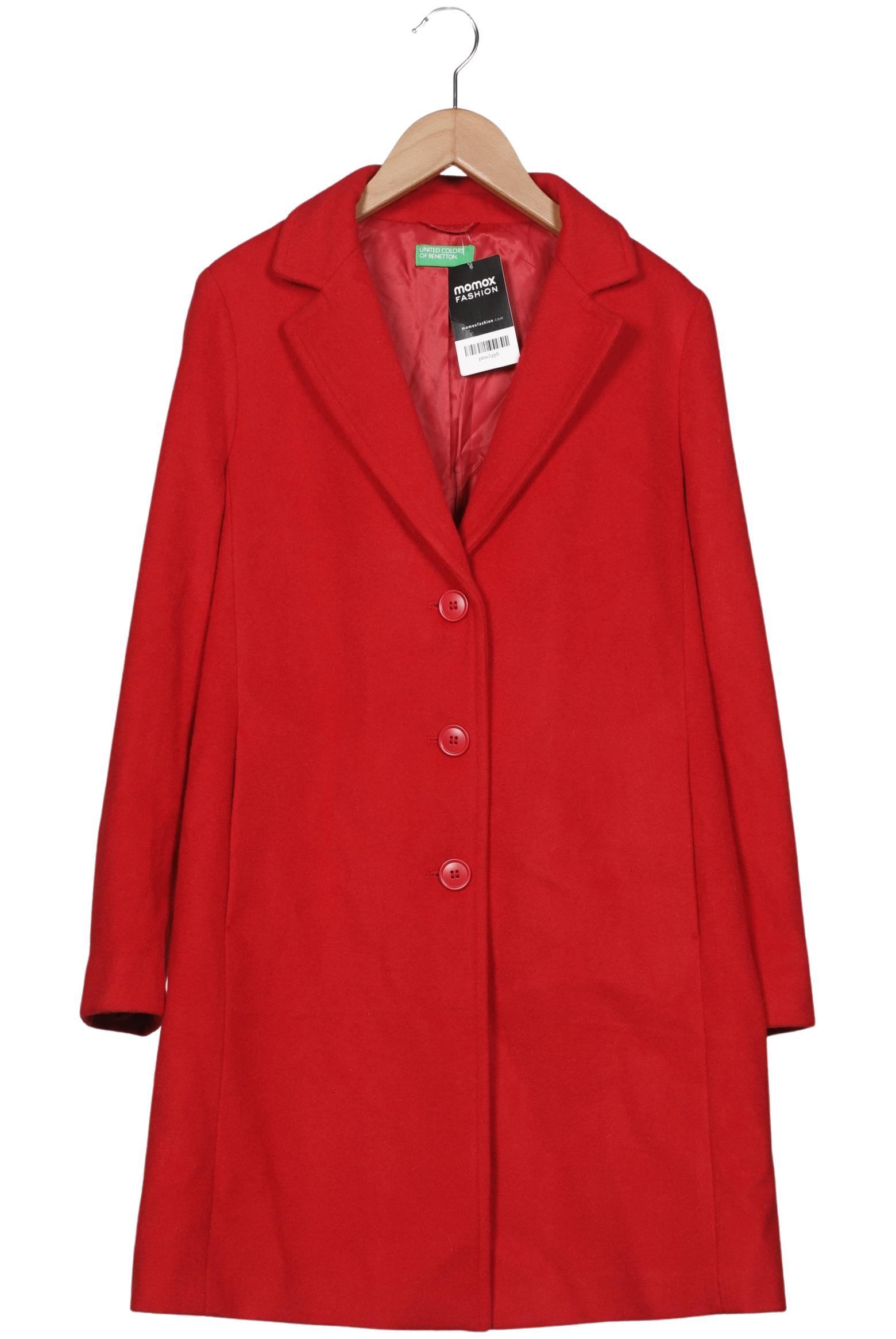 

United Colors OF Benetton Damen Mantel, rot, Gr. 32