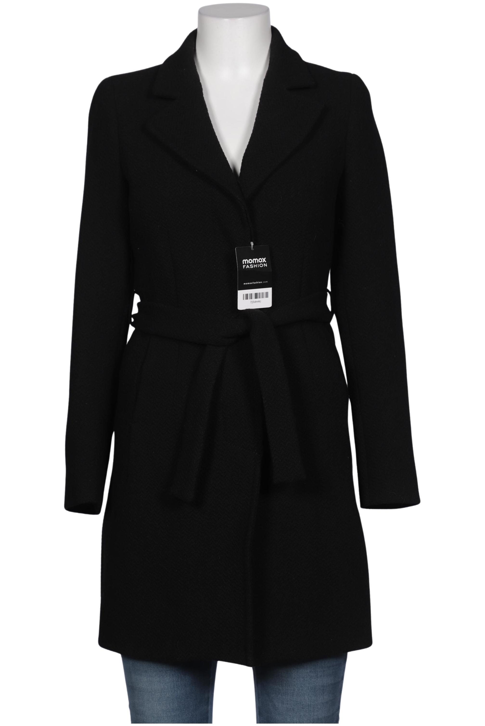 

United Colors OF Benetton Damen Mantel, schwarz, Gr. 38