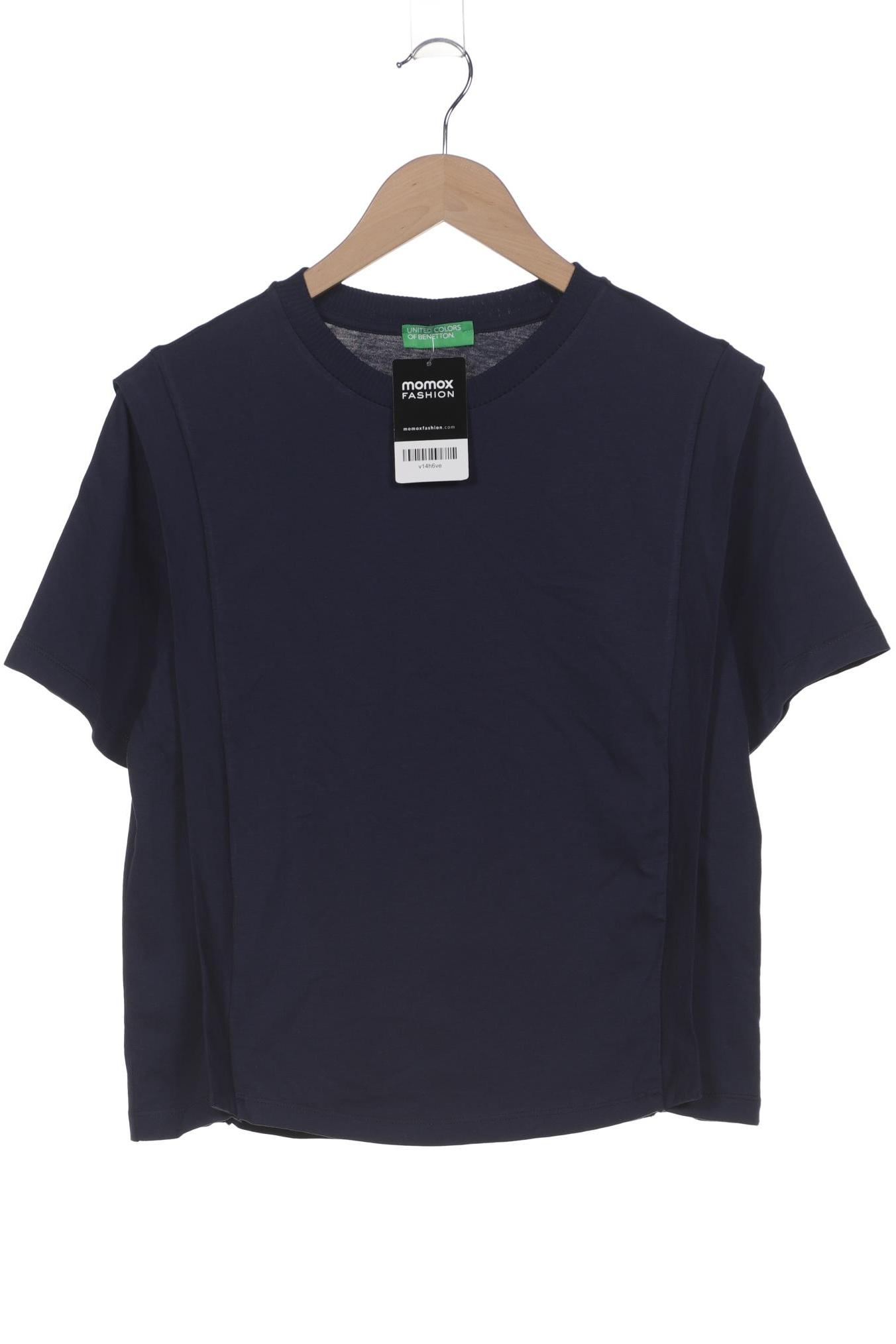 

United Colors OF Benetton Damen T-Shirt, marineblau, Gr. 34