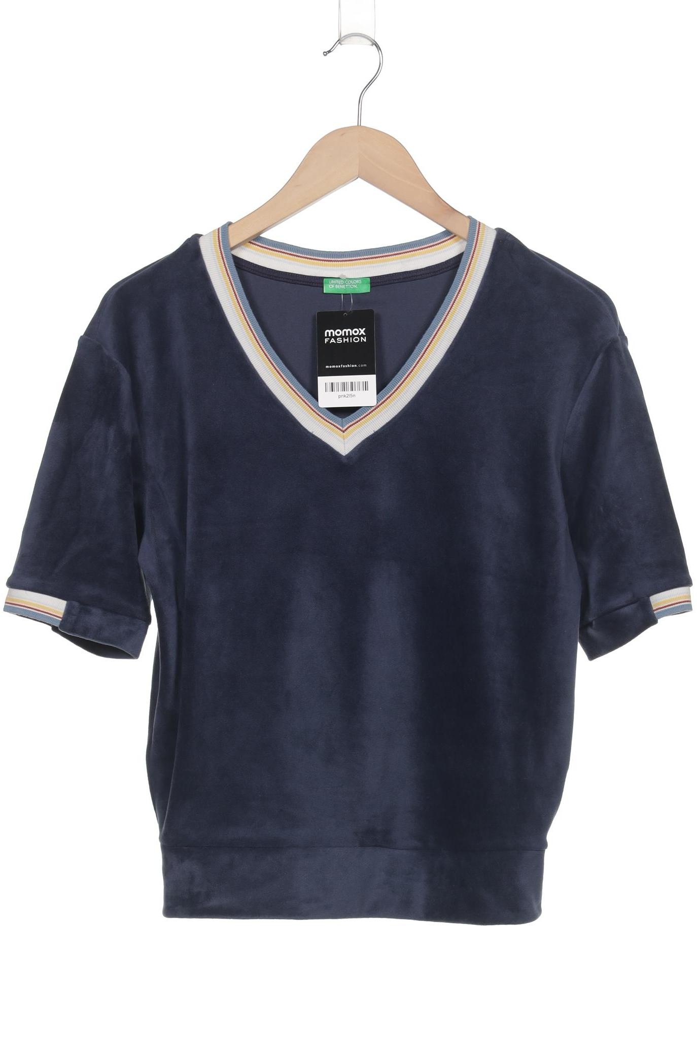 

United Colors OF Benetton Damen T-Shirt, marineblau, Gr. 34