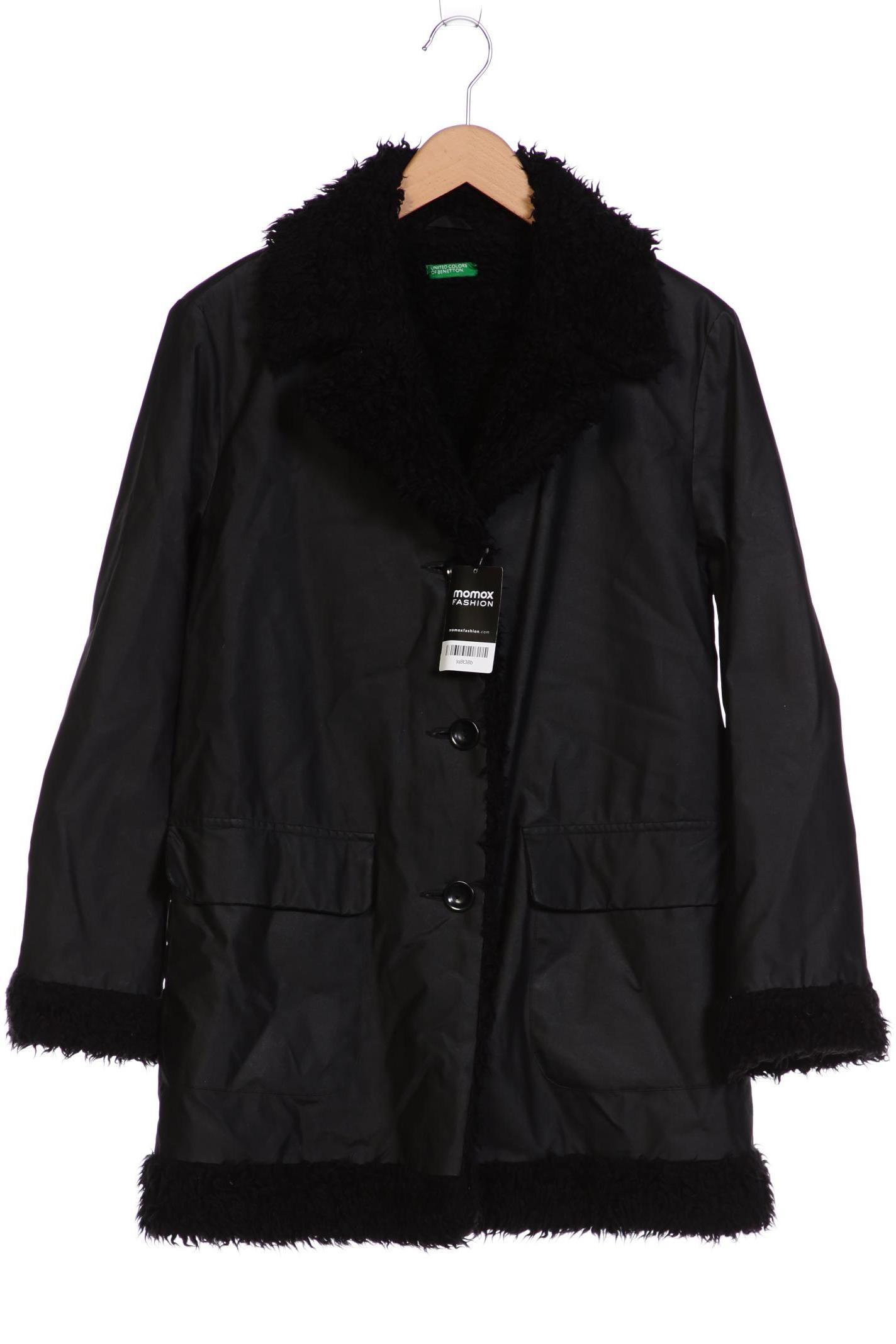

UNITED COLORS OF BENETTON Damen Mantel, schwarz