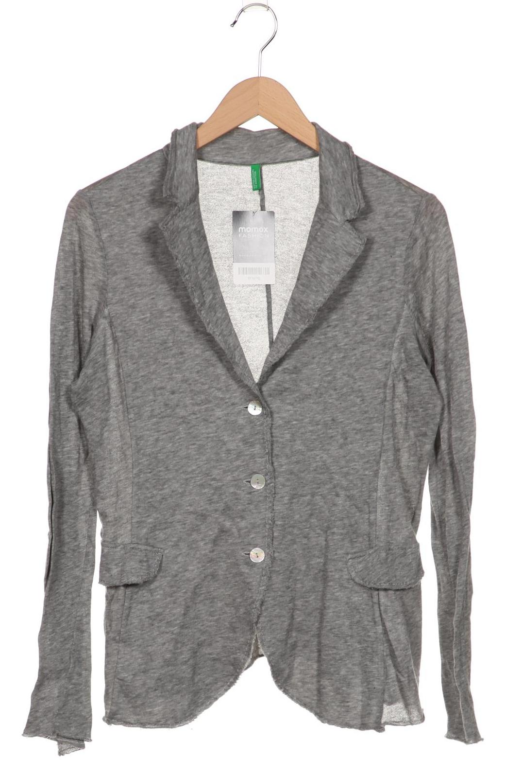 

UNITED COLORS OF BENETTON Damen Strickjacke, grau