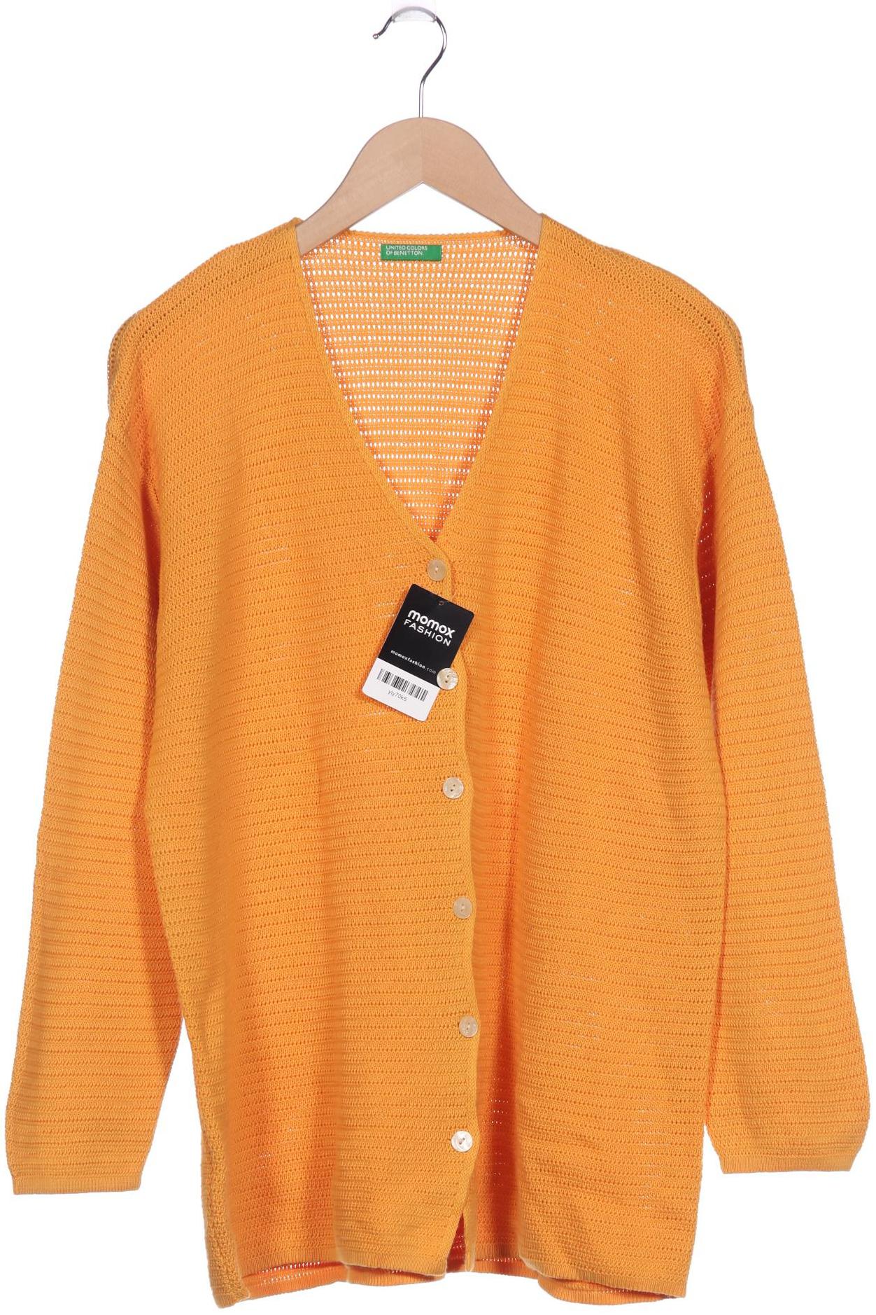 

United Colors OF Benetton Damen Strickjacke, orange, Gr. 38