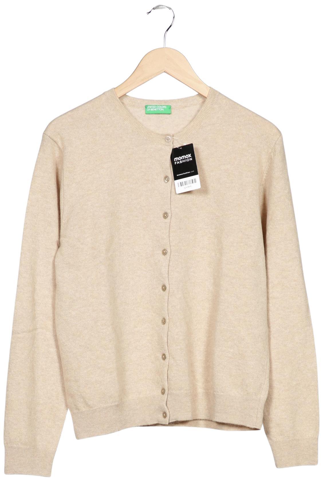 

United Colors OF Benetton Damen Strickjacke, beige, Gr. 42