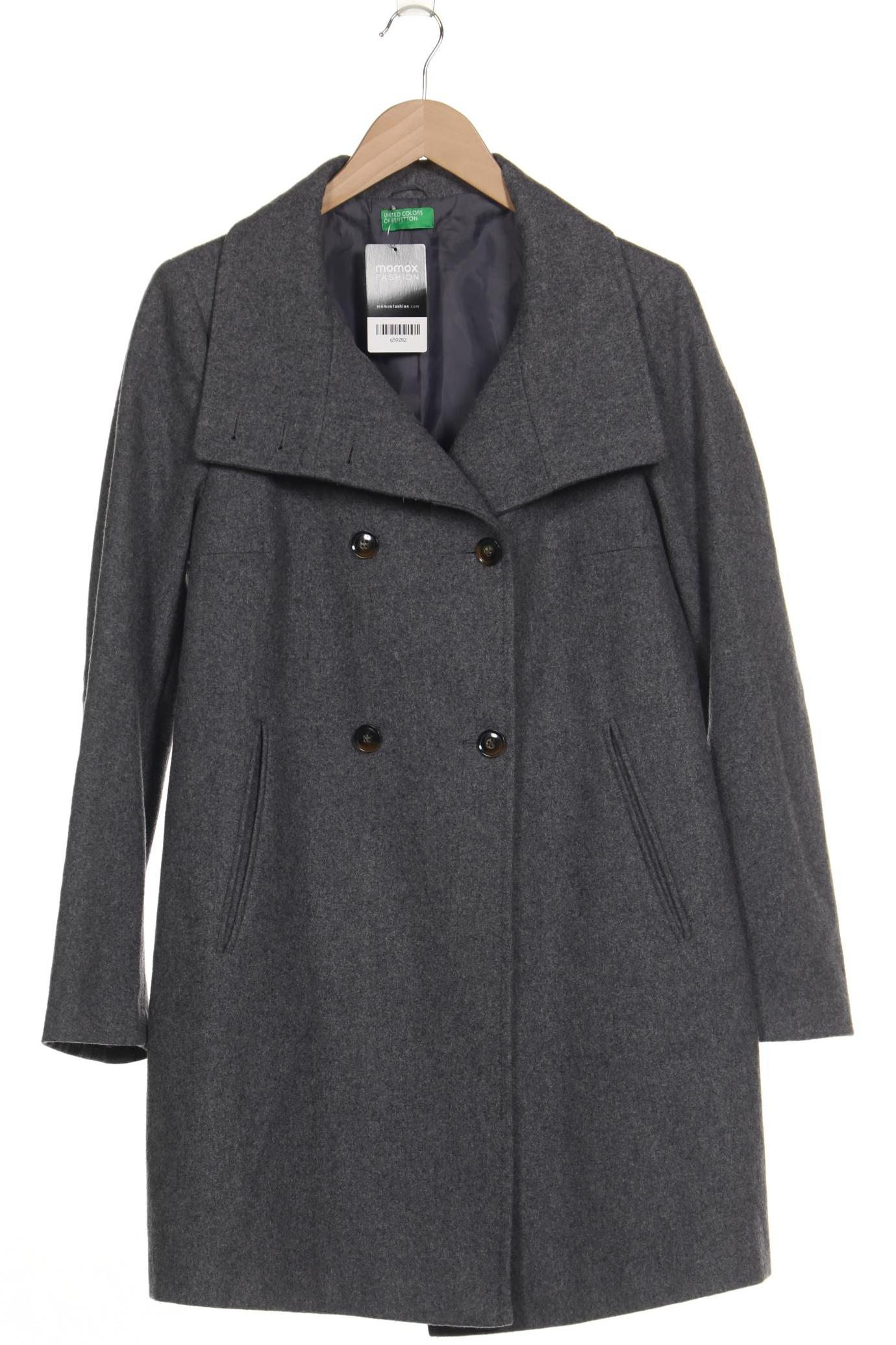 

United Colors OF Benetton Damen Mantel, grau, Gr. 40