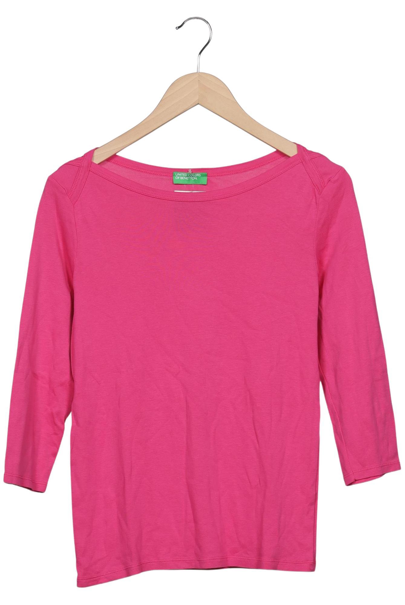 

United Colors OF Benetton Damen Langarmshirt, pink, Gr. 38