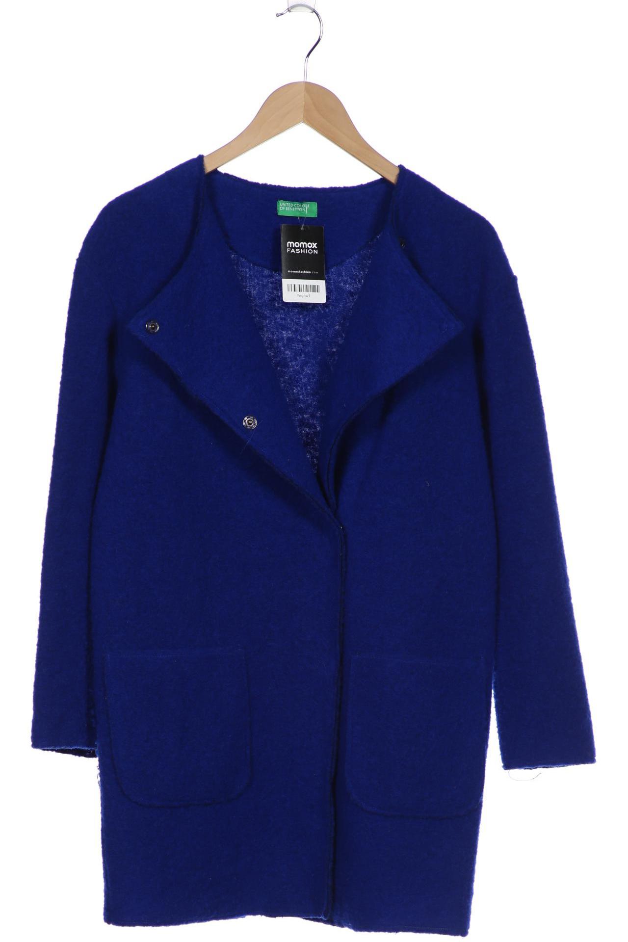 

United Colors OF Benetton Damen Mantel, blau, Gr. 34