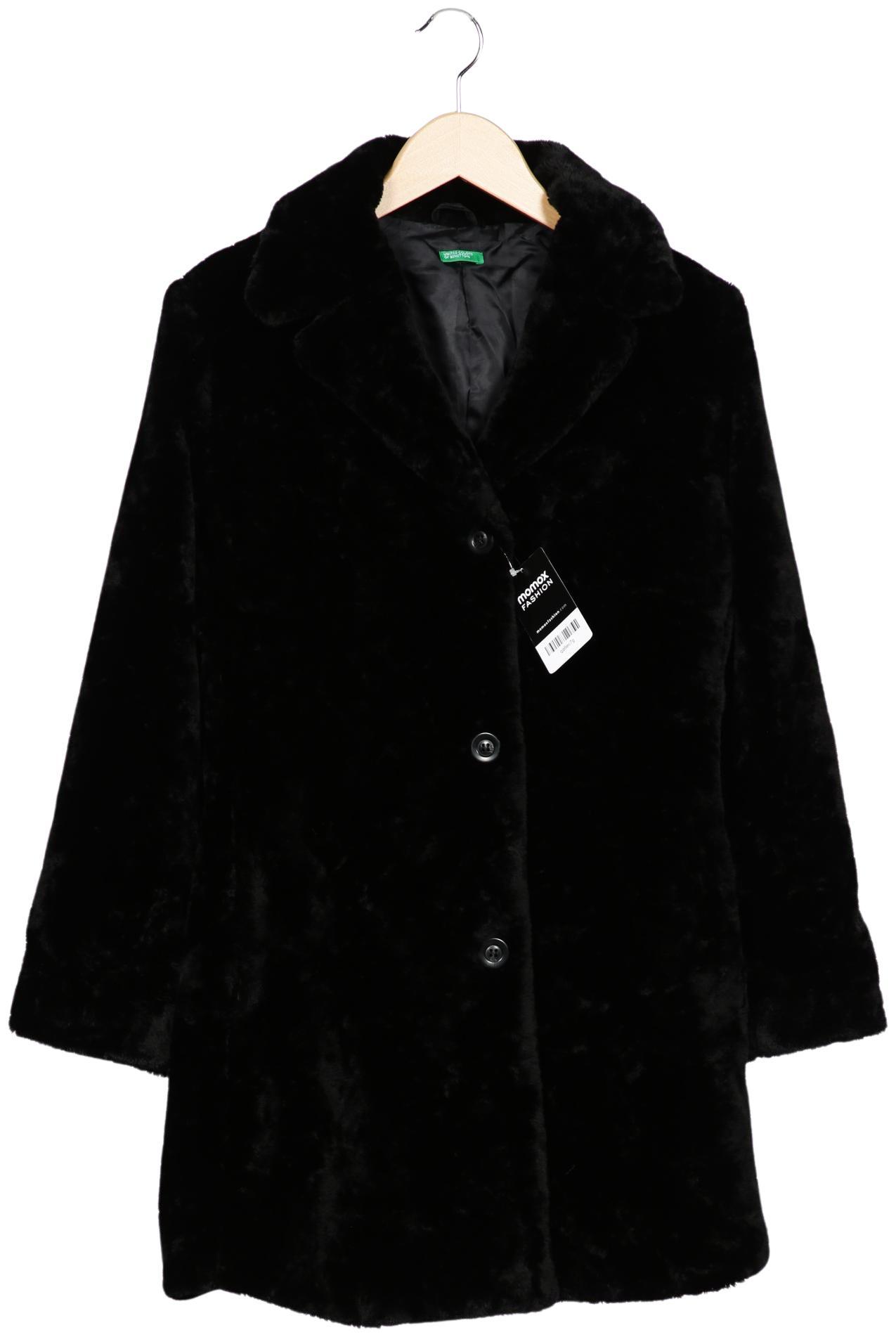 

United Colors OF Benetton Damen Mantel, schwarz, Gr. 36