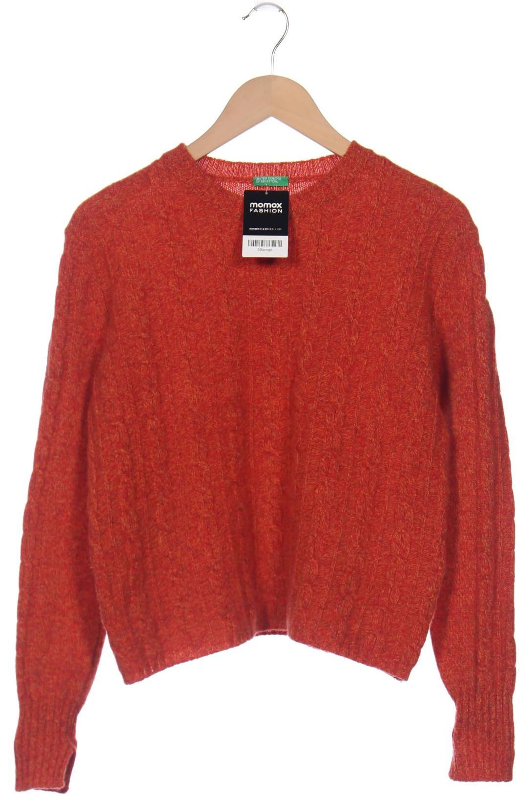 

United Colors OF Benetton Damen Pullover, orange, Gr. 38