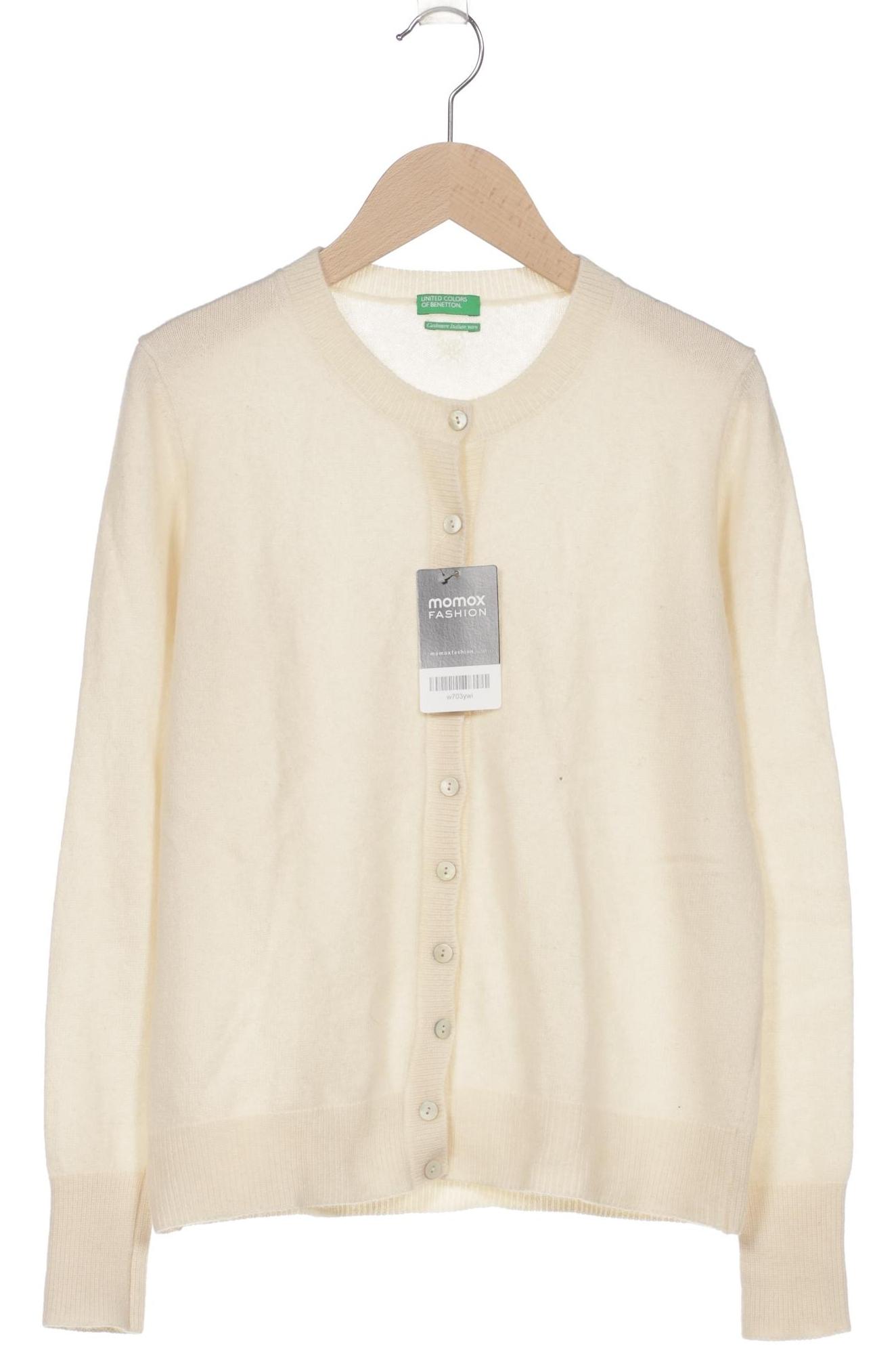 

United Colors OF Benetton Damen Strickjacke, cremeweiß, Gr. 38