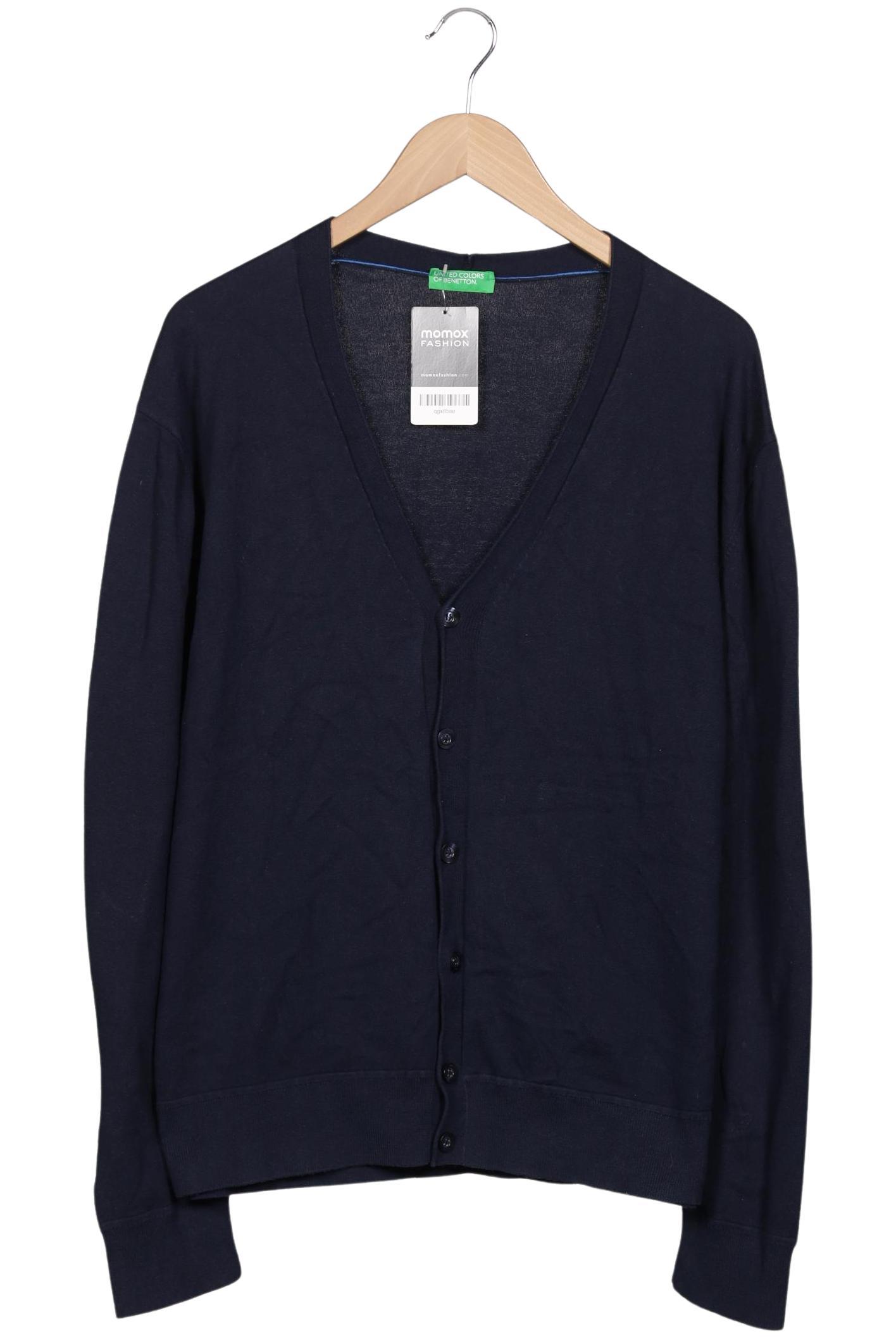 

United Colors OF Benetton Herren Strickjacke, marineblau, Gr. 54