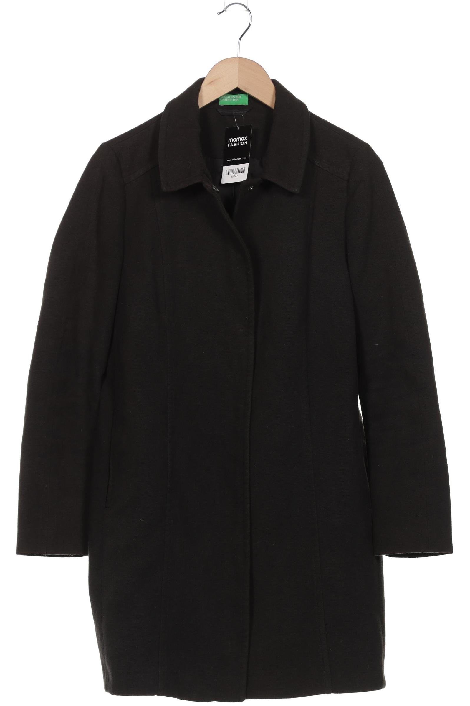 

United Colors OF Benetton Damen Mantel, schwarz, Gr. 38
