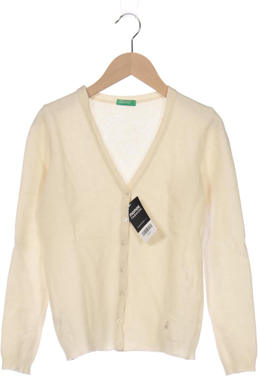 

United Colors OF Benetton Damen Strickjacke, cremeweiß, Gr. 36