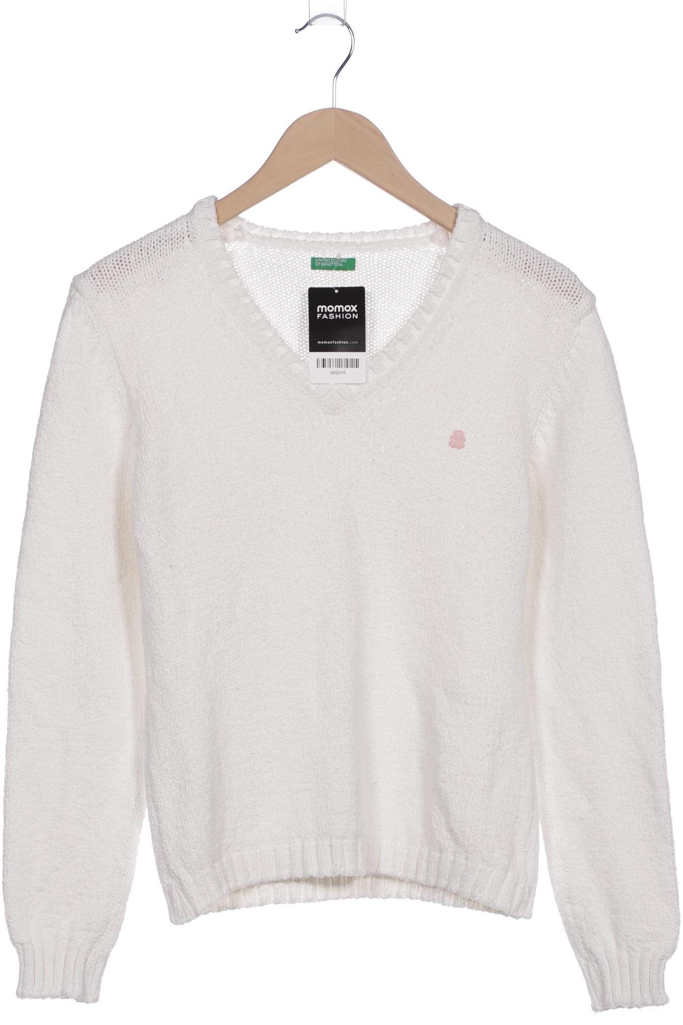 

United Colors OF Benetton Damen Pullover, weiß, Gr. 42