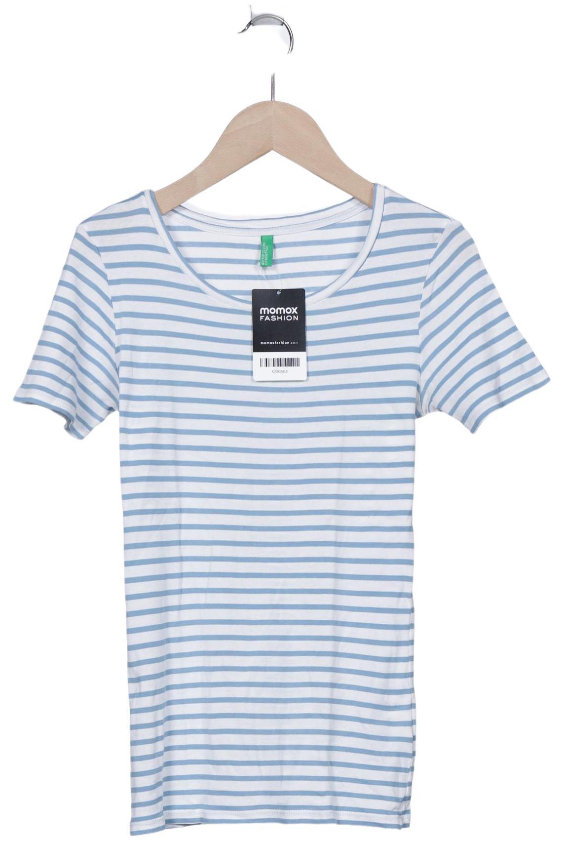 

United Colors OF Benetton Damen T-Shirt, blau, Gr. 32