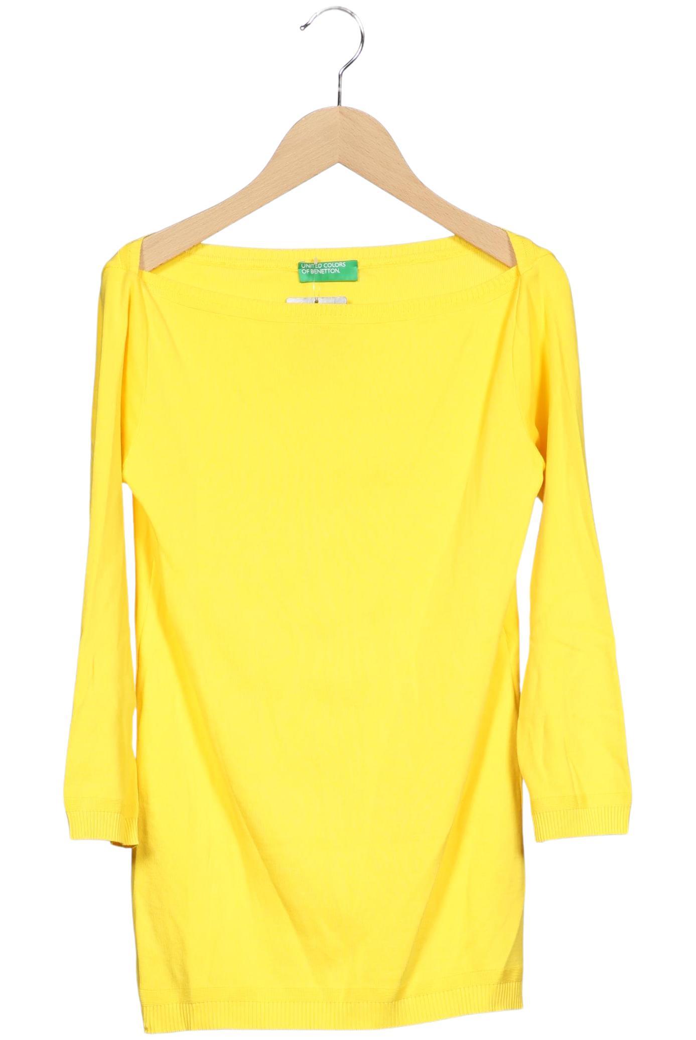 

United Colors OF Benetton Damen Pullover, gelb, Gr. 36