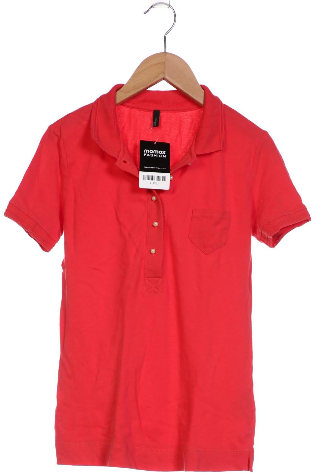 

United Colors OF Benetton Damen Poloshirt, rot, Gr. 38