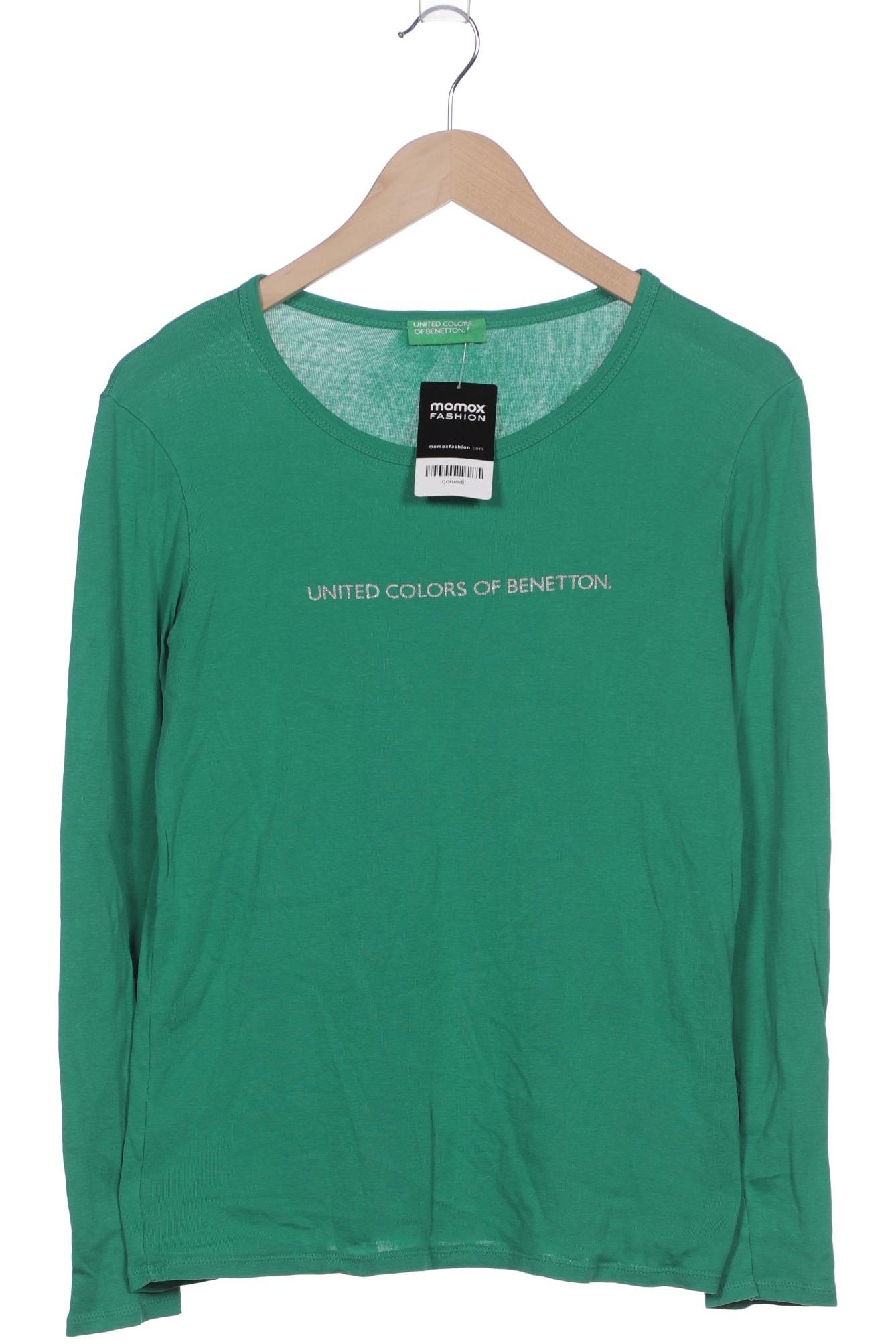 

United Colors OF Benetton Damen Langarmshirt, grün, Gr. 42