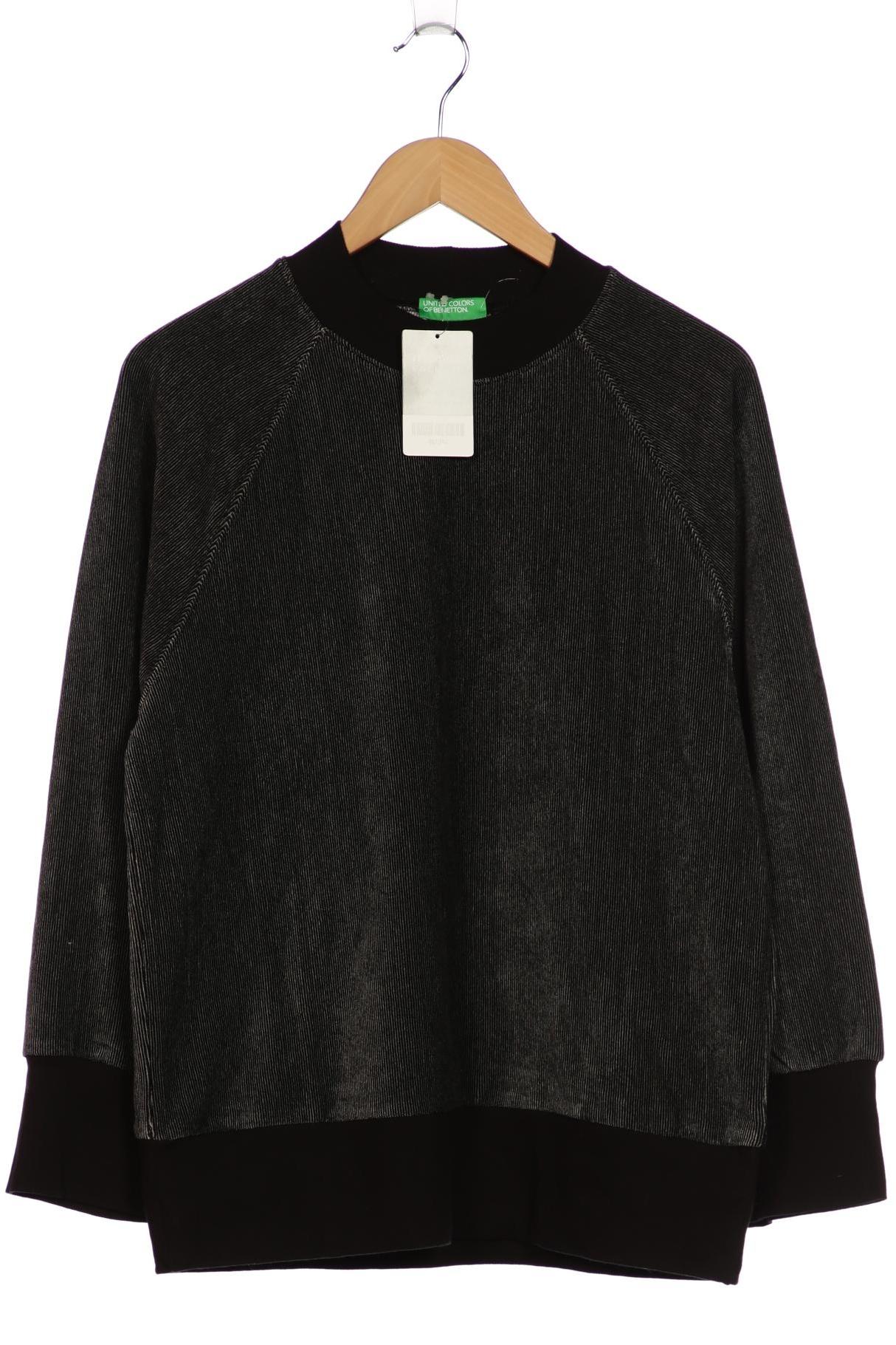 

United Colors OF Benetton Damen Sweatshirt, schwarz, Gr. 36