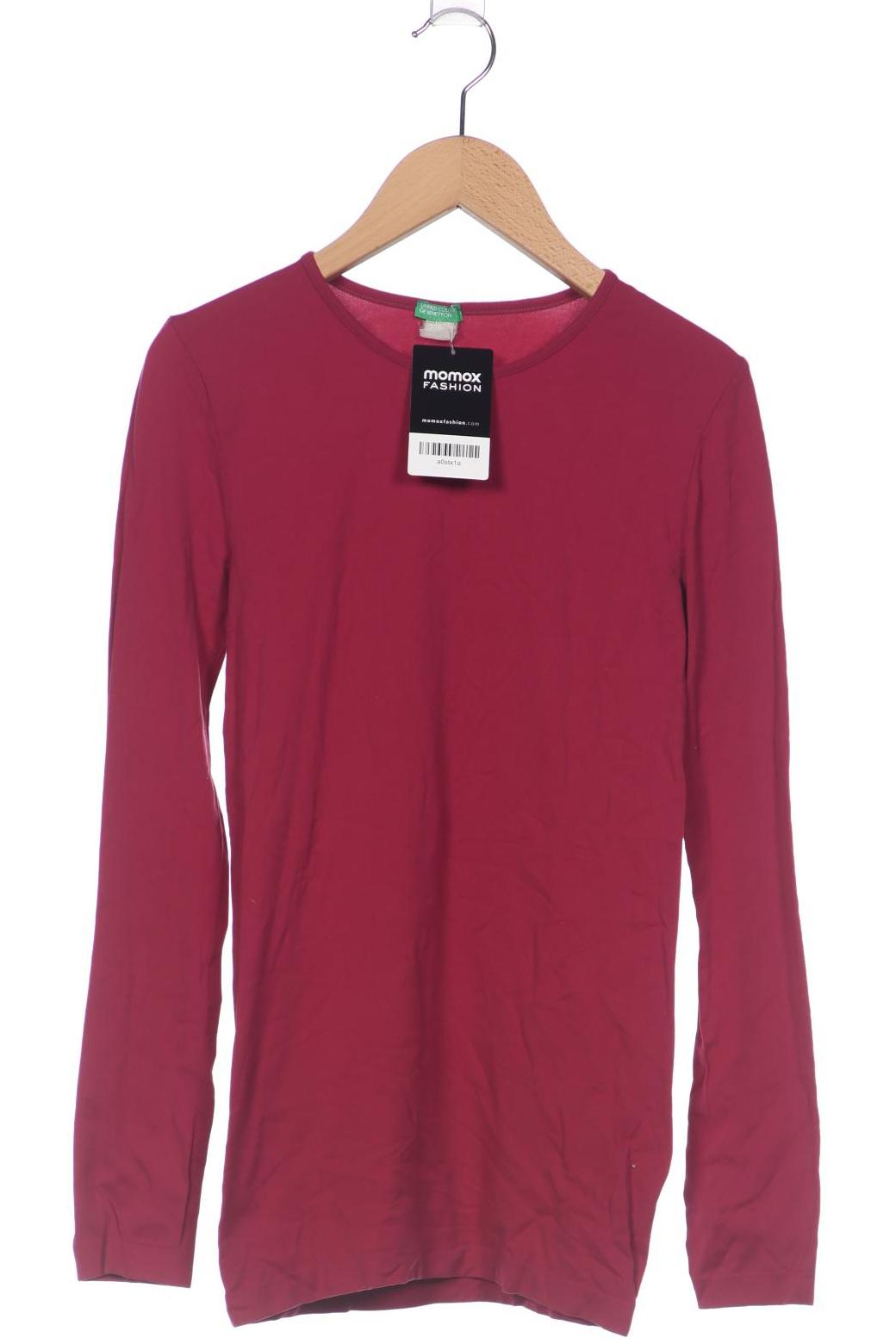 

United Colors OF Benetton Damen Langarmshirt, bordeaux, Gr. uni