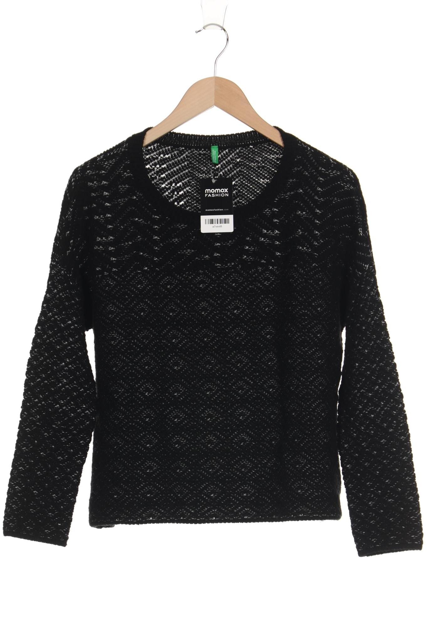 

United Colors OF Benetton Damen Pullover, schwarz, Gr. 38