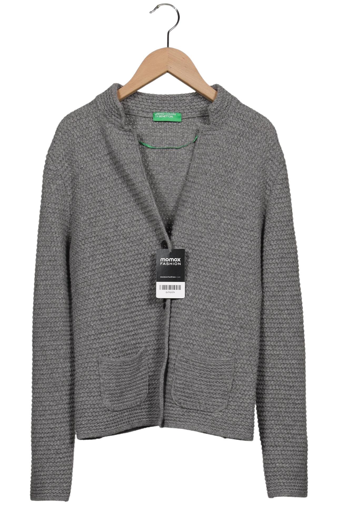 

United Colors OF Benetton Damen Strickjacke, grau, Gr. 34