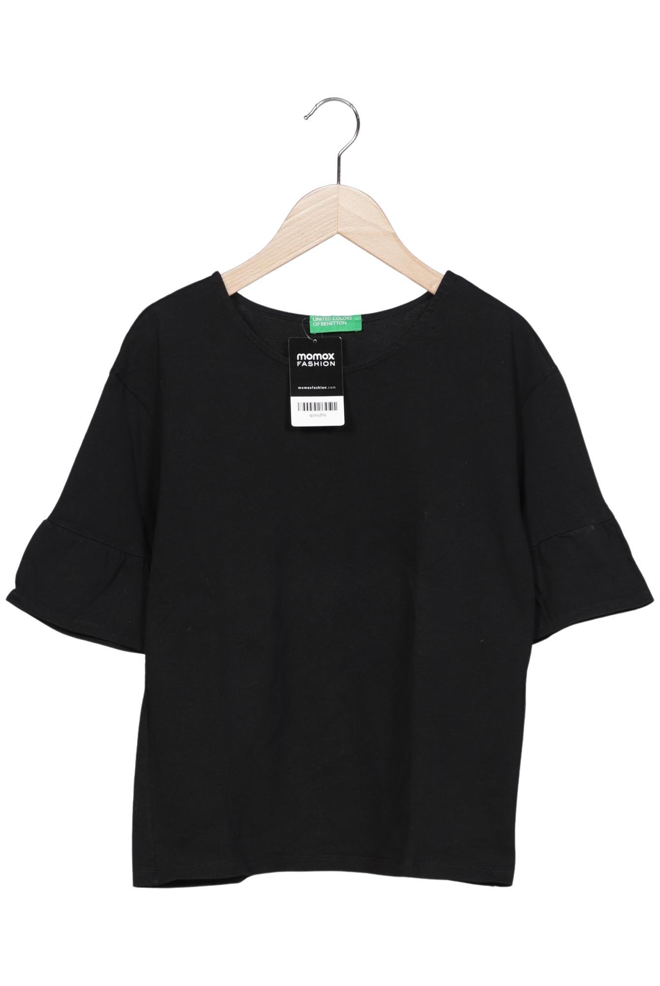 

United Colors OF Benetton Damen T-Shirt, schwarz, Gr. 34