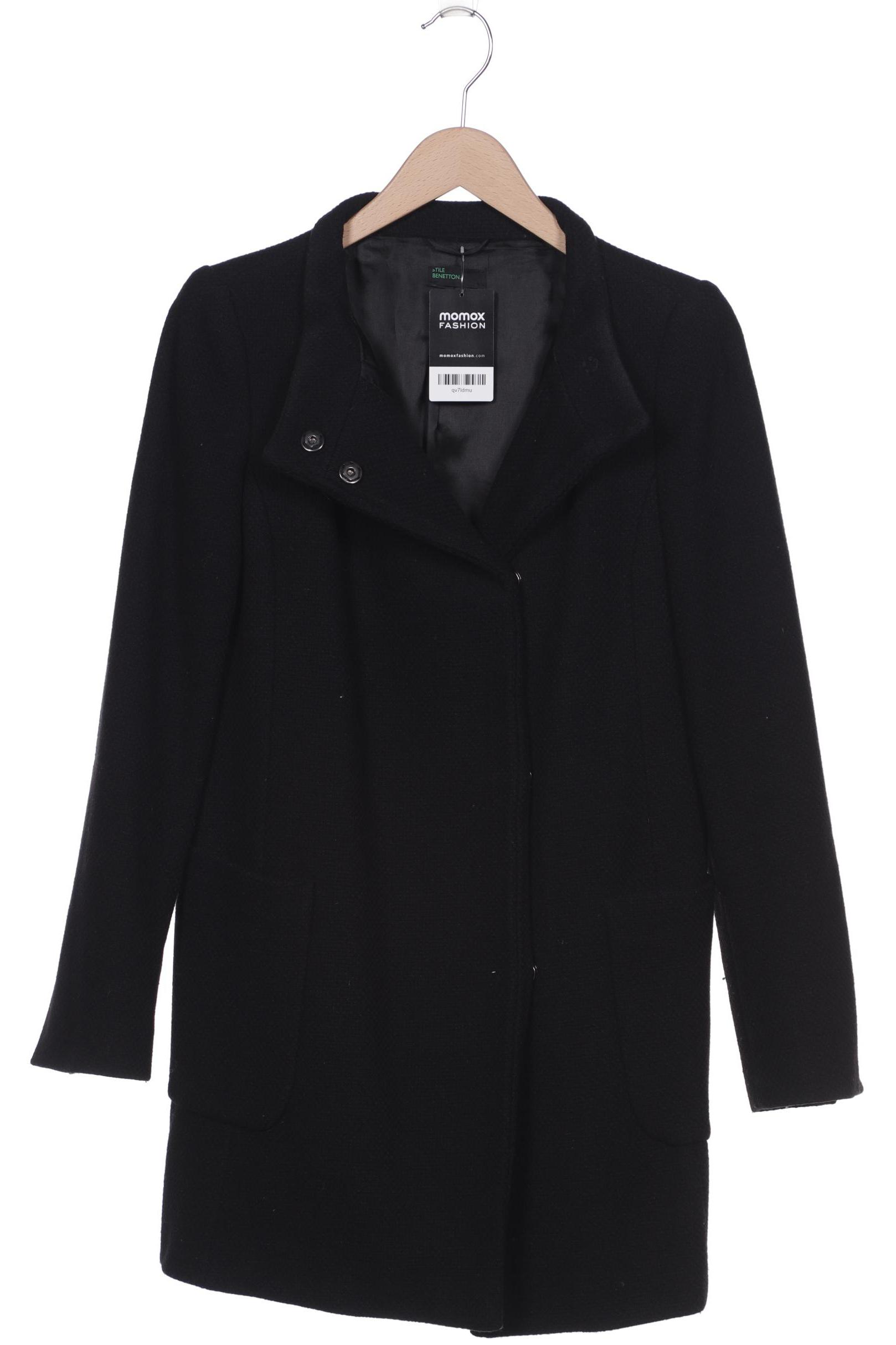 

UNITED COLORS OF BENETTON Damen Mantel, schwarz