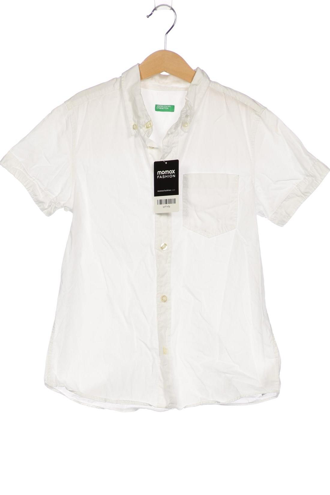 

United Colors OF Benetton Herren Hemd, weiß, Gr. 140