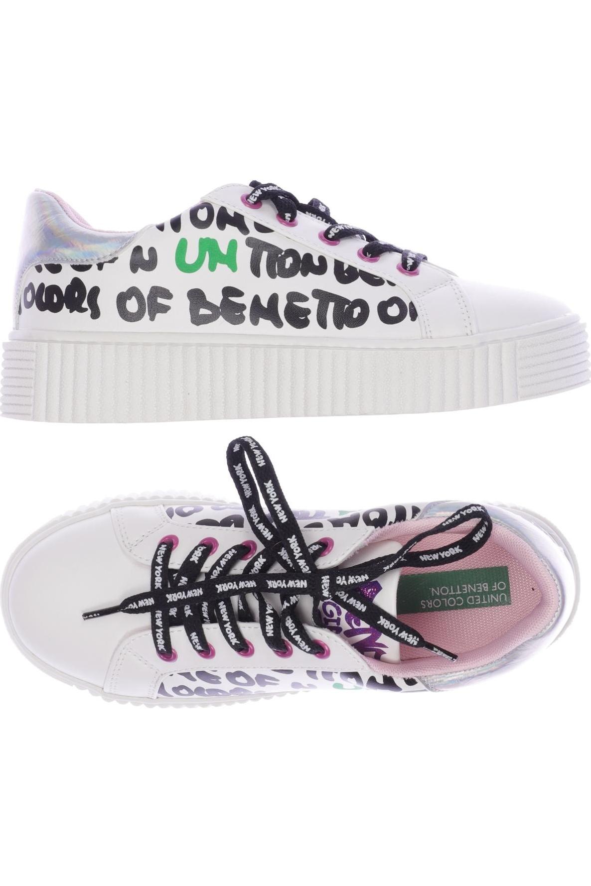 

United Colors OF Benetton Damen Kinderschuhe, weiß, Gr. 35