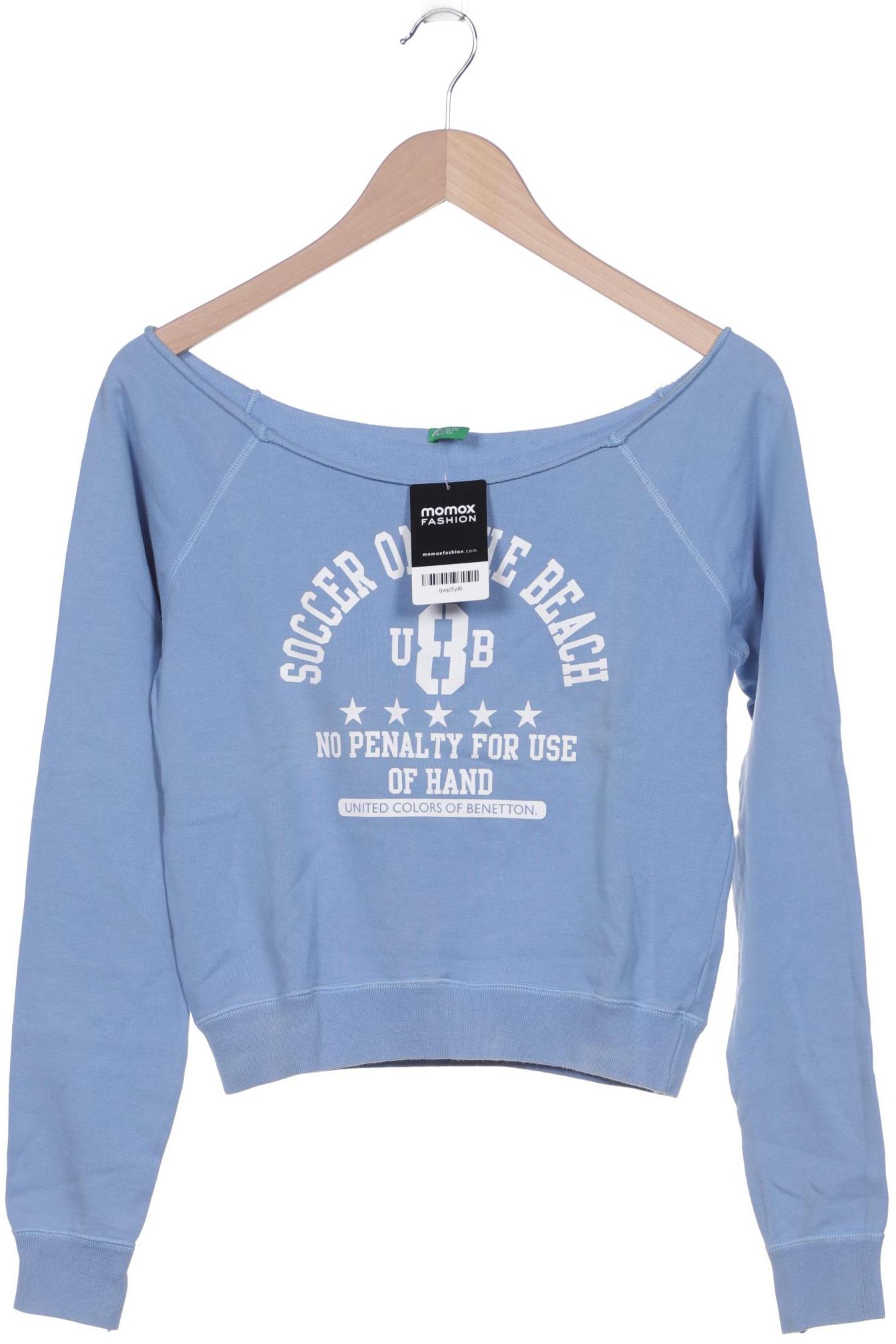 

UNITED COLORS OF BENETTON Damen Sweatshirt, blau