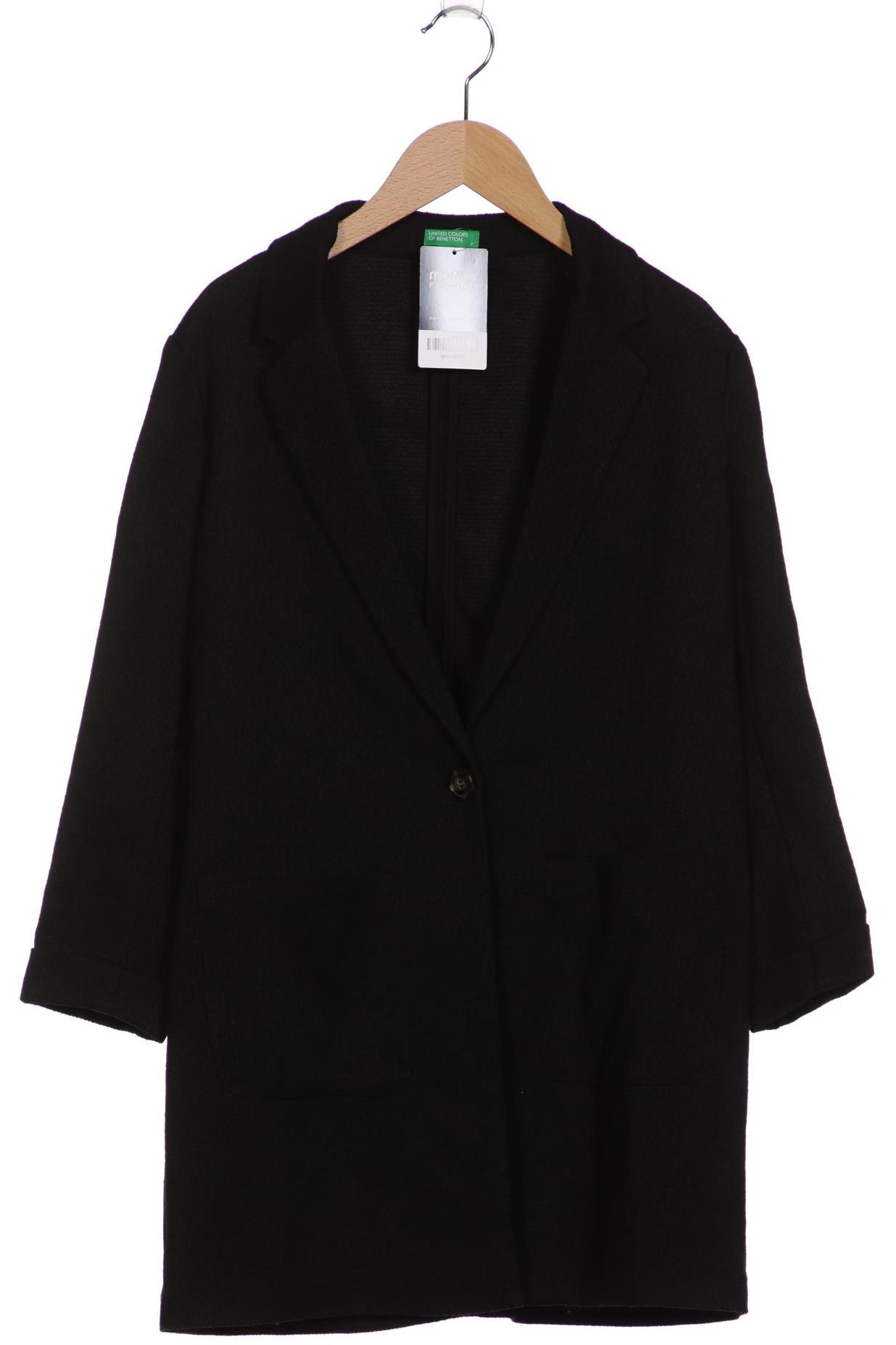 

United Colors OF Benetton Damen Mantel, schwarz, Gr. 36