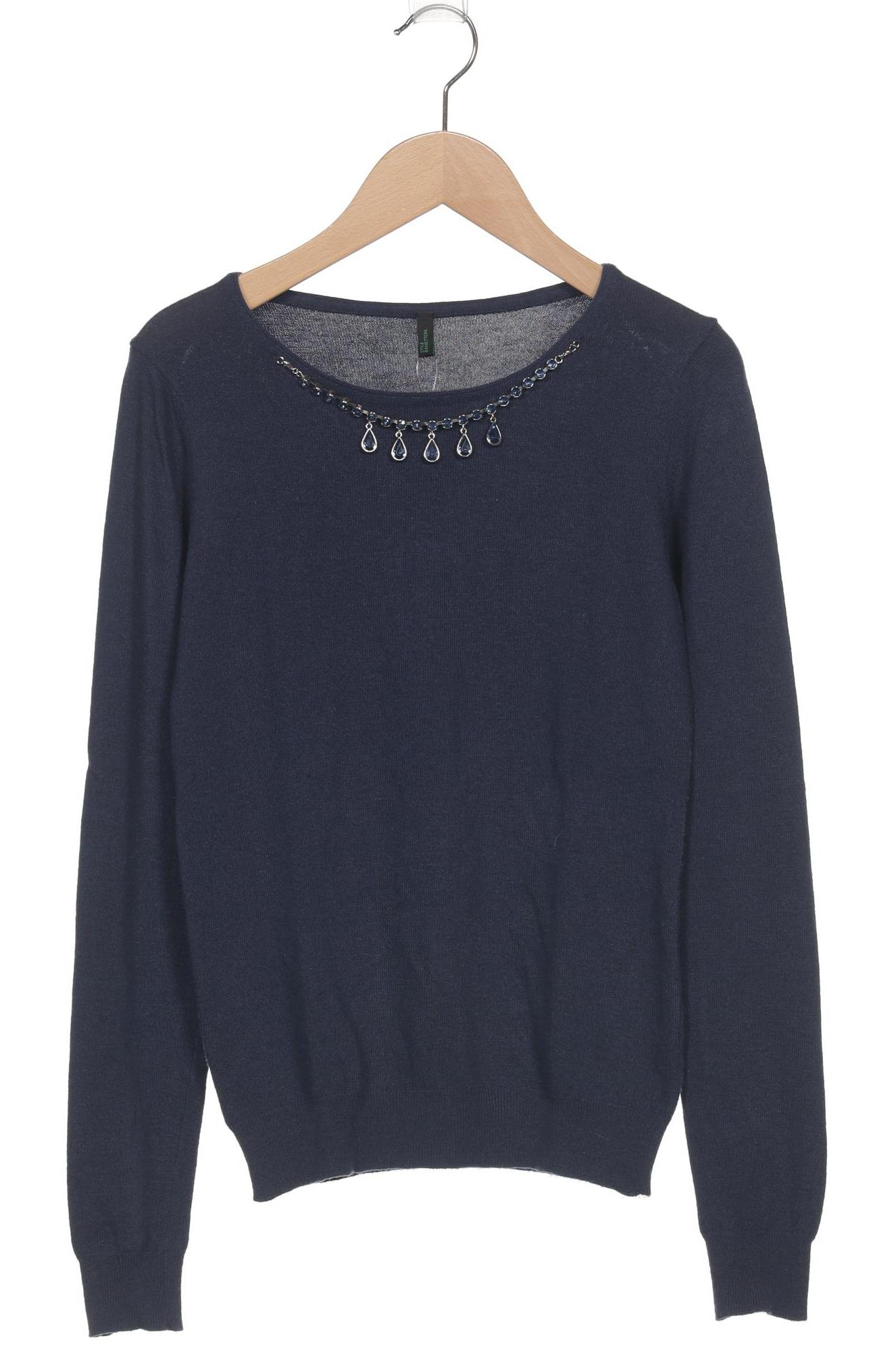 

United Colors OF Benetton Damen Pullover, marineblau, Gr. 34
