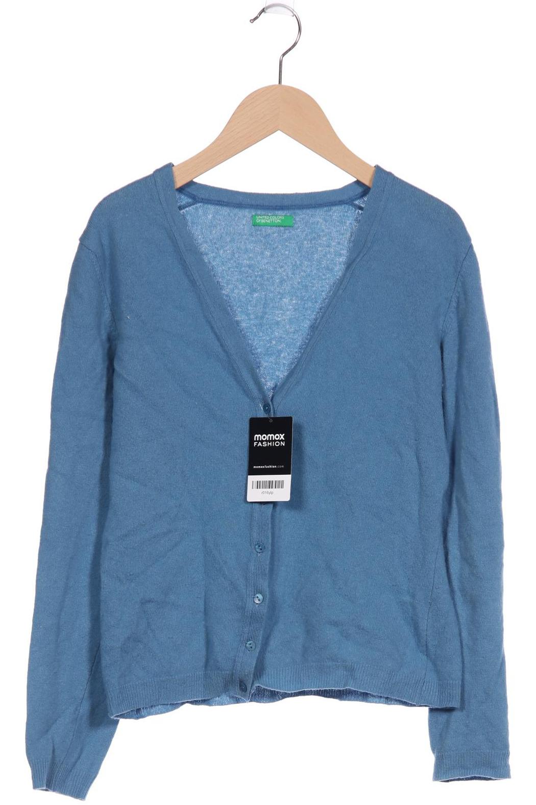 

UNITED COLORS OF BENETTON Damen Strickjacke, hellblau