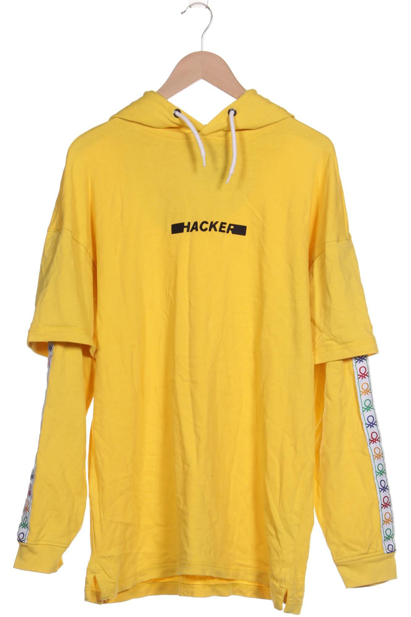 

United Colors OF Benetton Herren Kapuzenpullover, gelb, Gr. 48