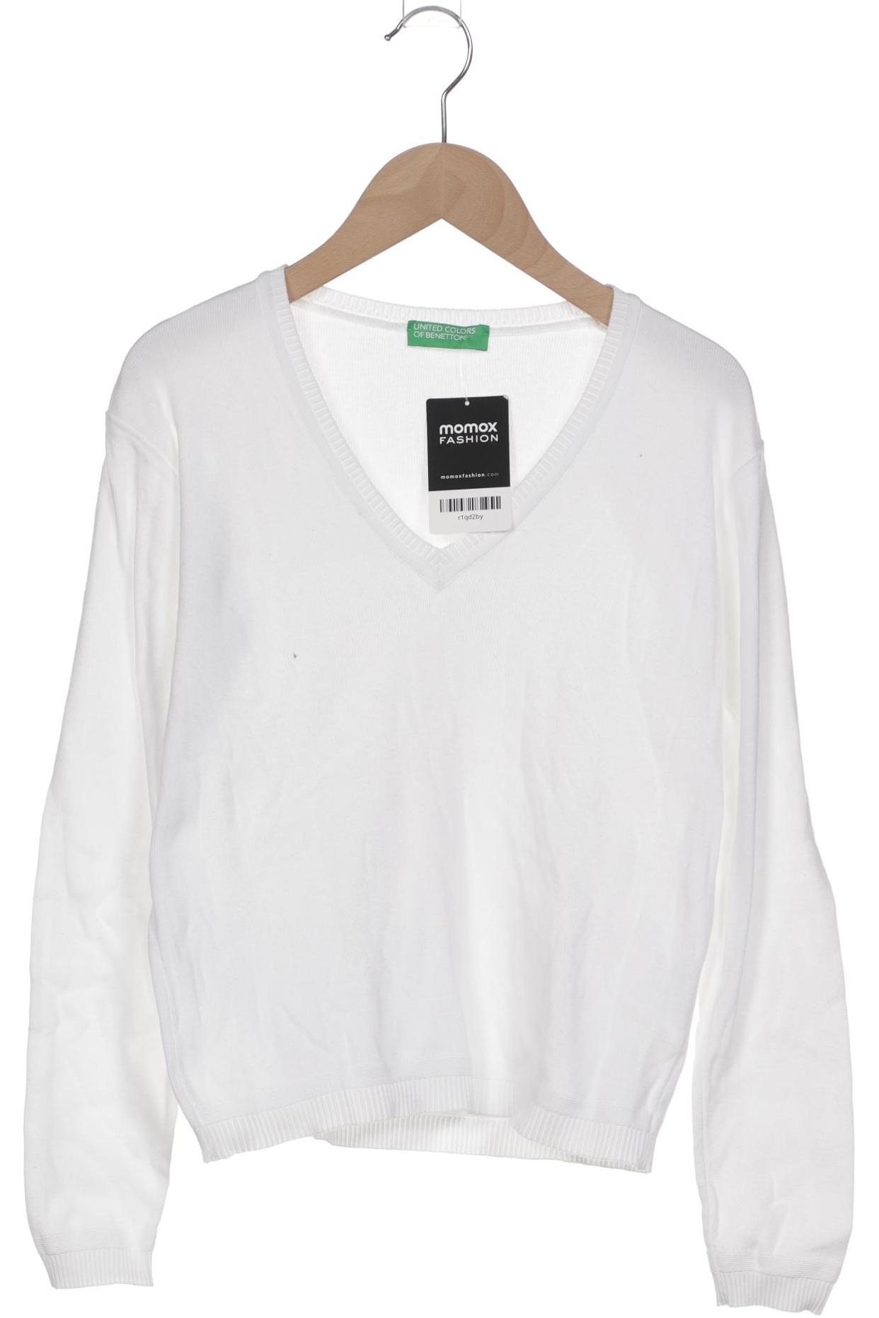 

United Colors OF Benetton Damen Pullover, weiß, Gr. 34