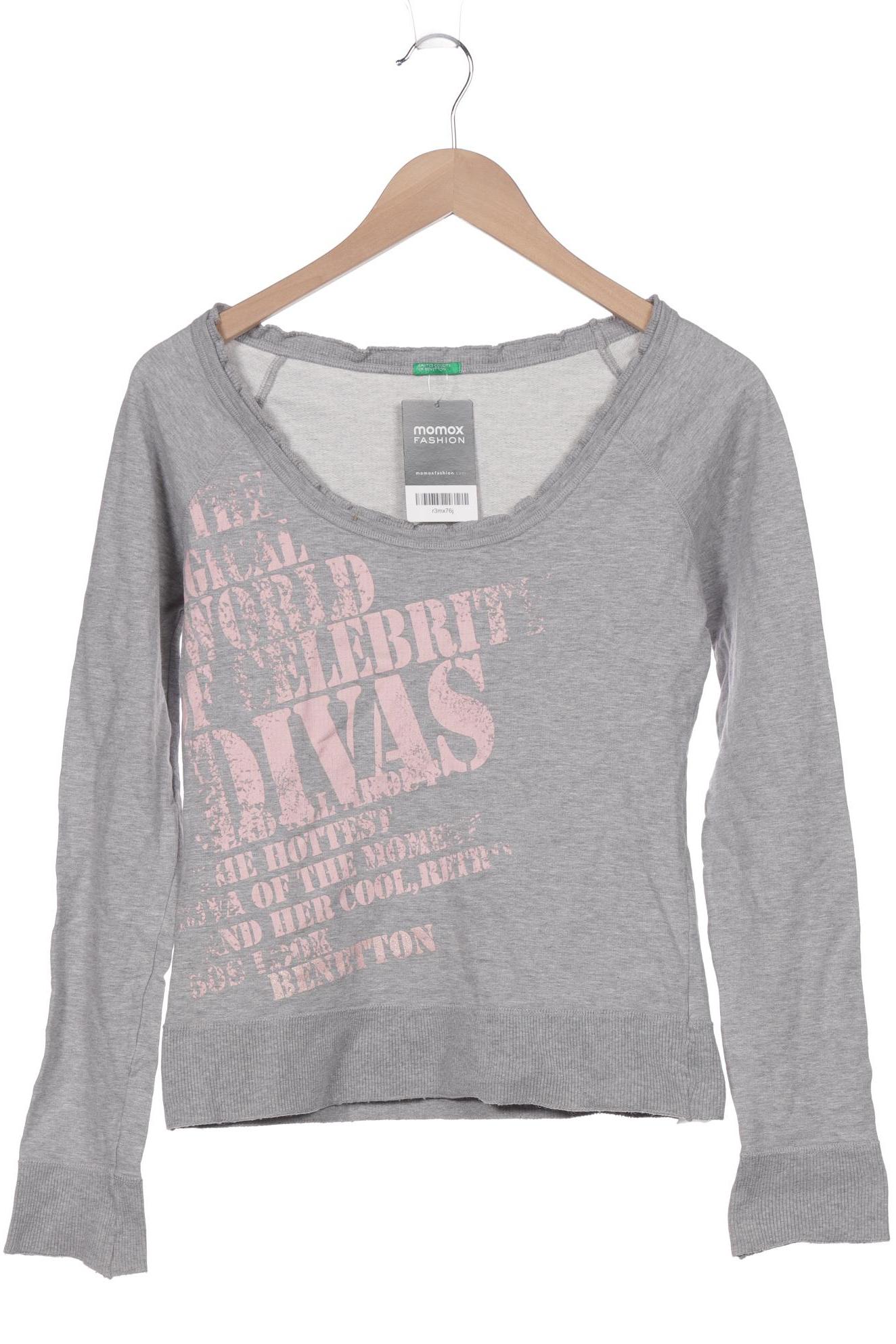 

UNITED COLORS OF BENETTON Damen Sweatshirt, grau