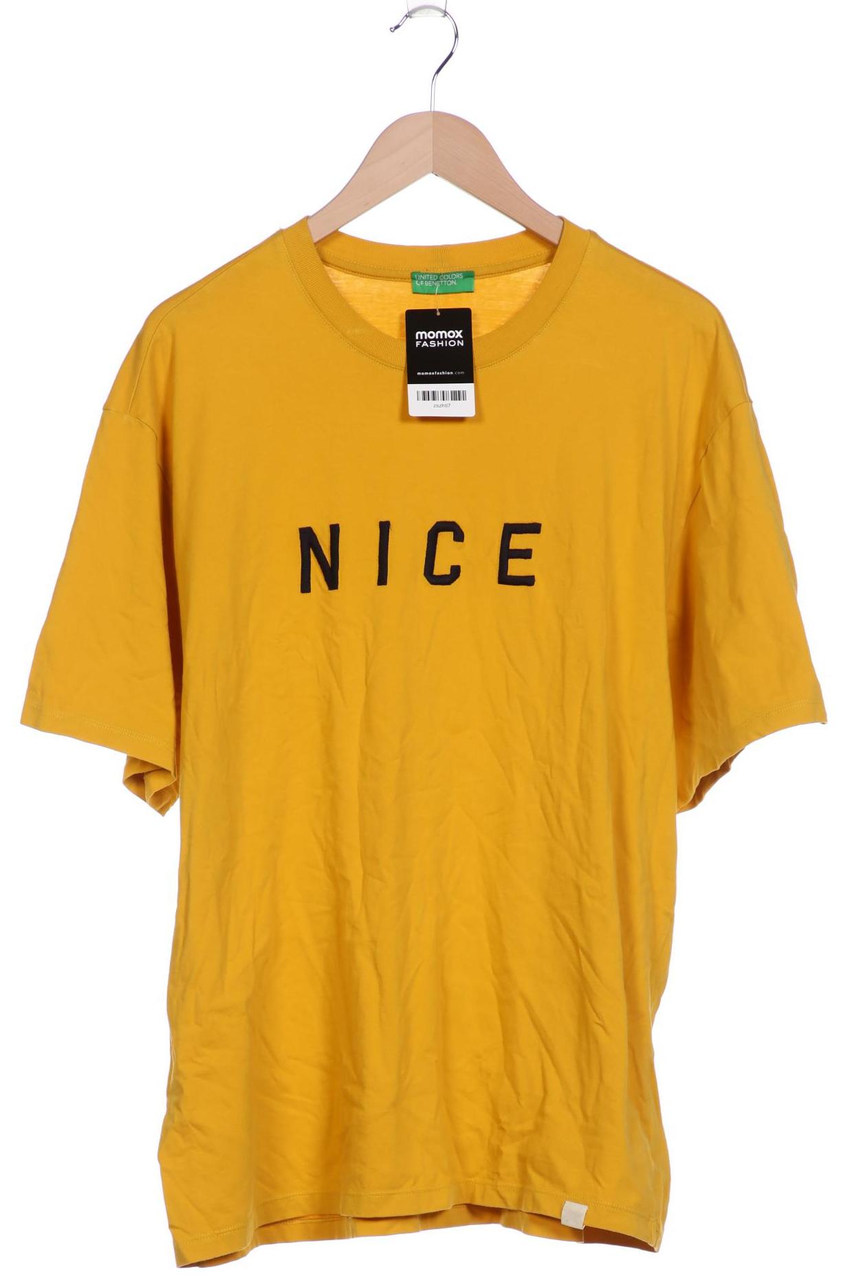 

United Colors OF Benetton Herren T-Shirt, gelb, Gr. 56