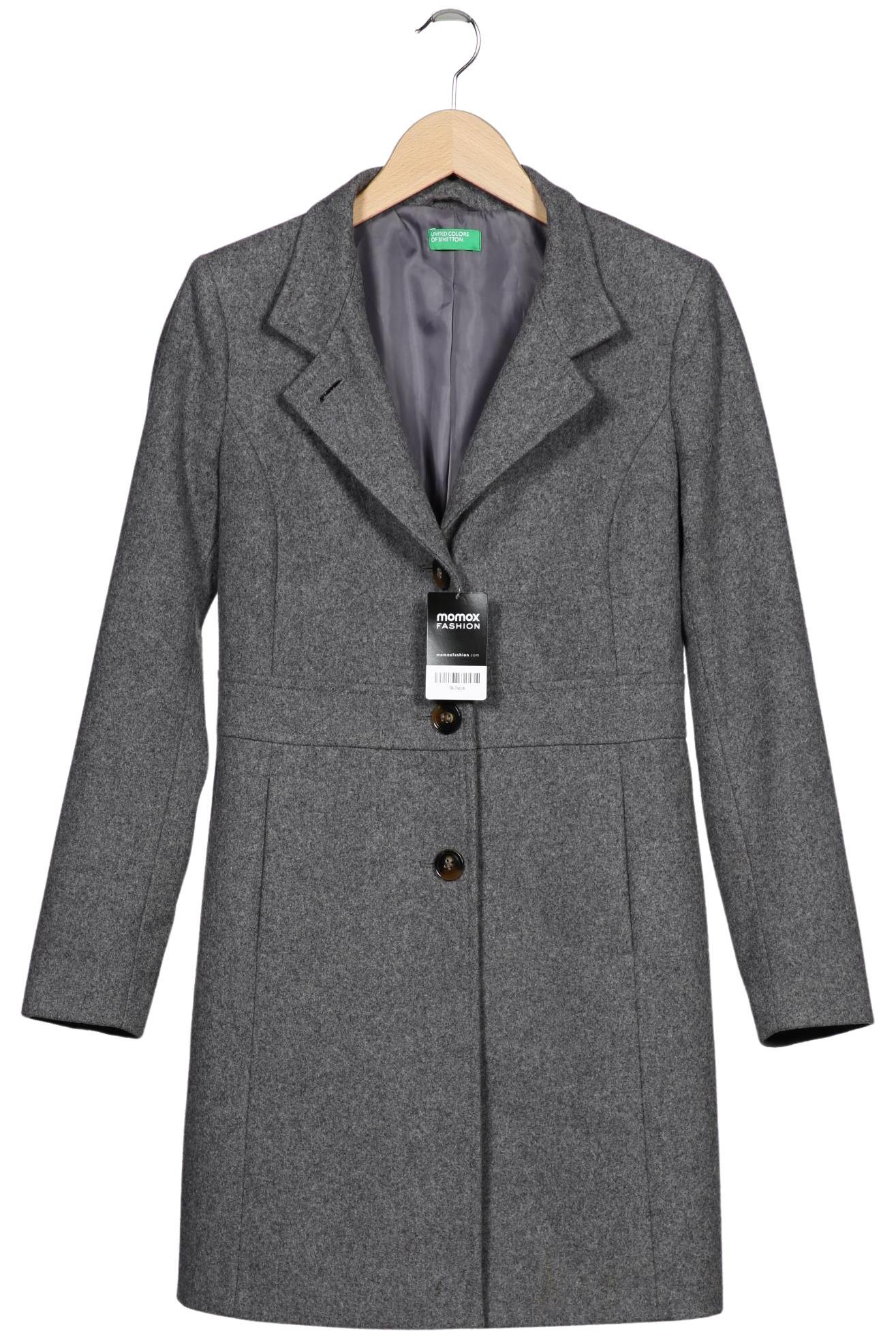 

United Colors OF Benetton Damen Mantel, grau, Gr. 36
