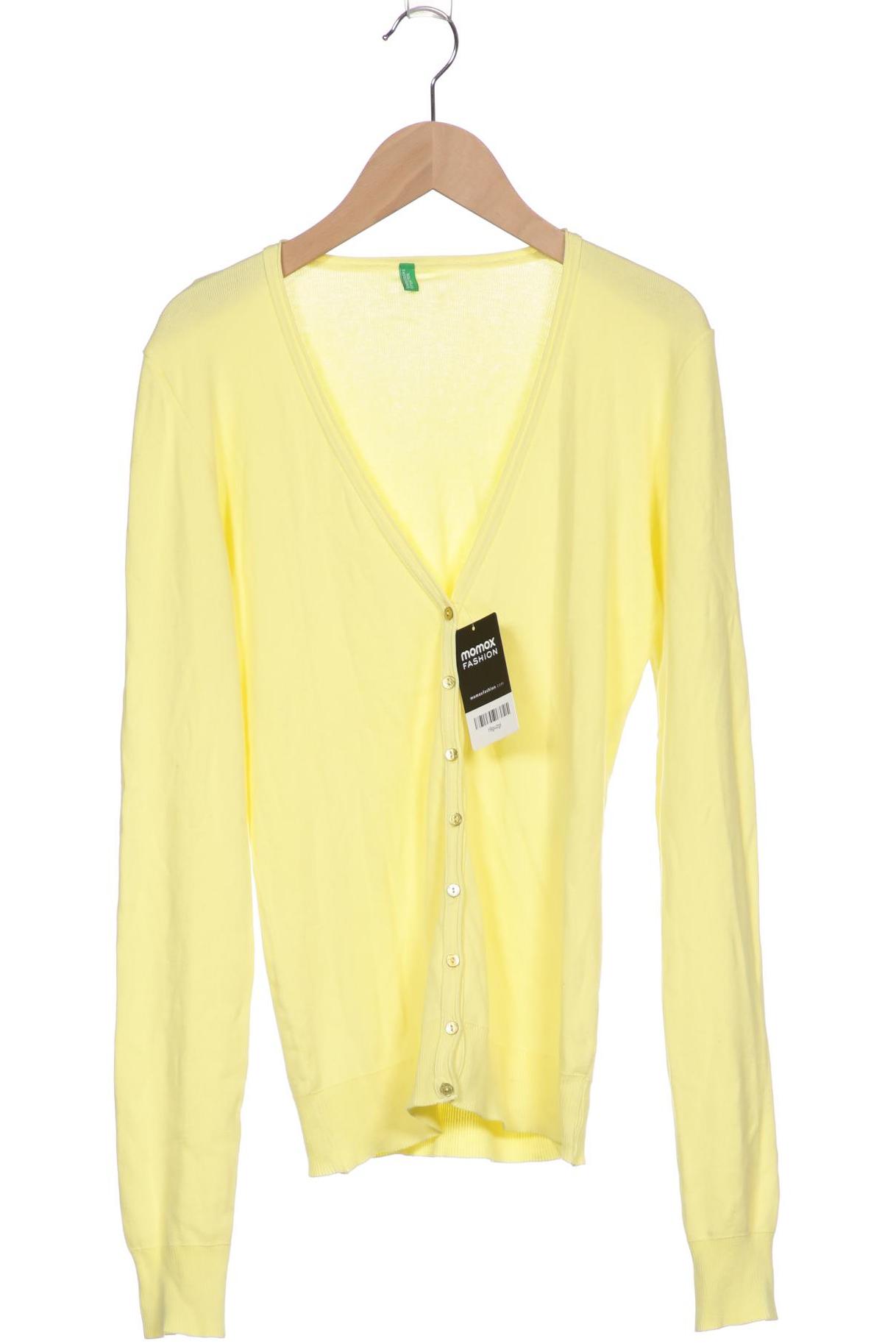 

UNITED COLORS OF BENETTON Damen Strickjacke, gelb
