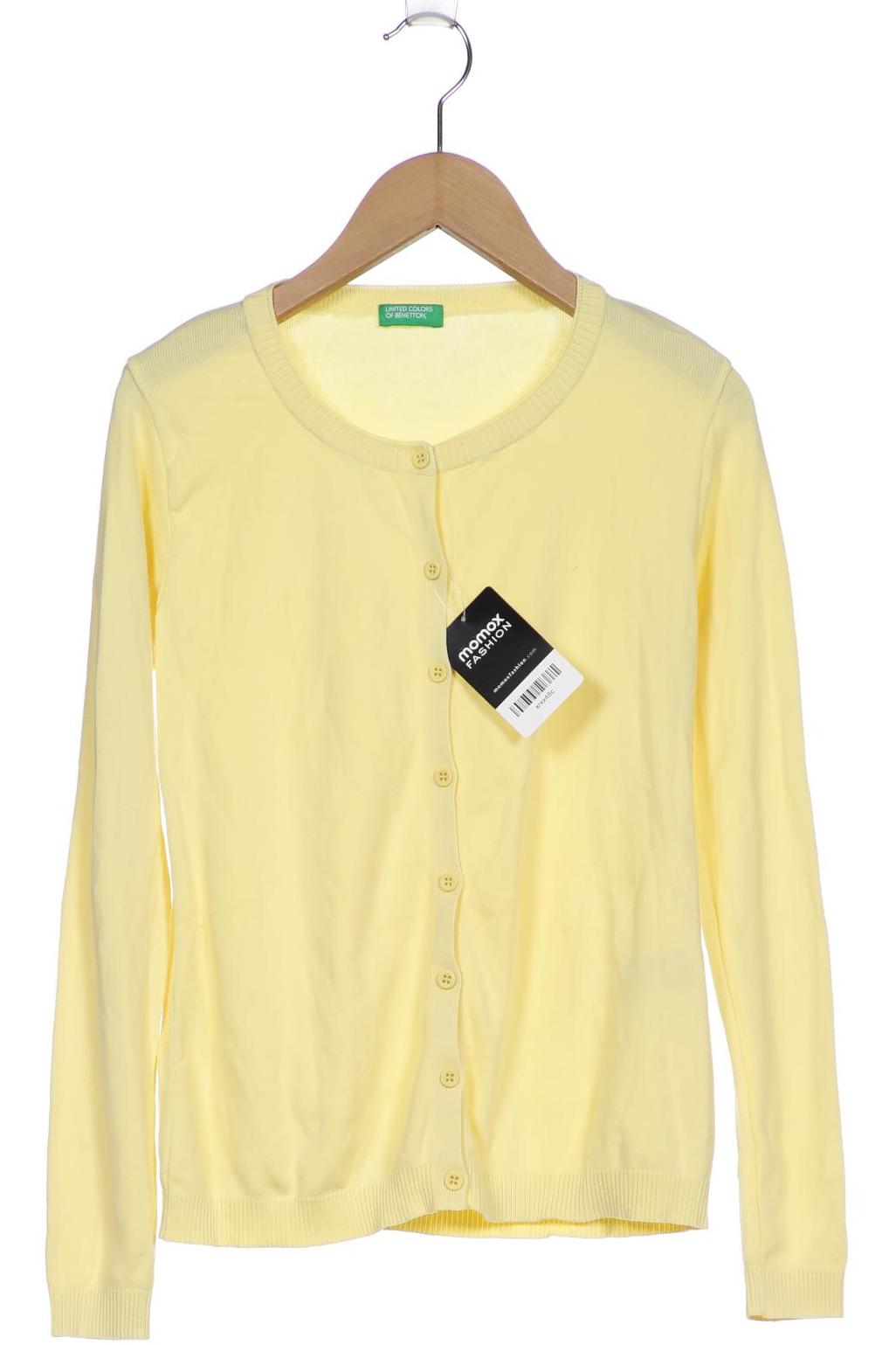 

UNITED COLORS OF BENETTON Damen Strickjacke, gelb