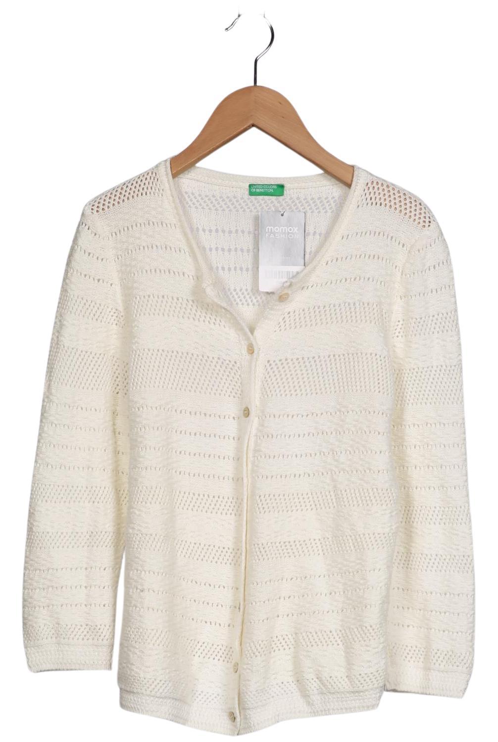 

United Colors OF Benetton Damen Strickjacke, cremeweiß, Gr. 36