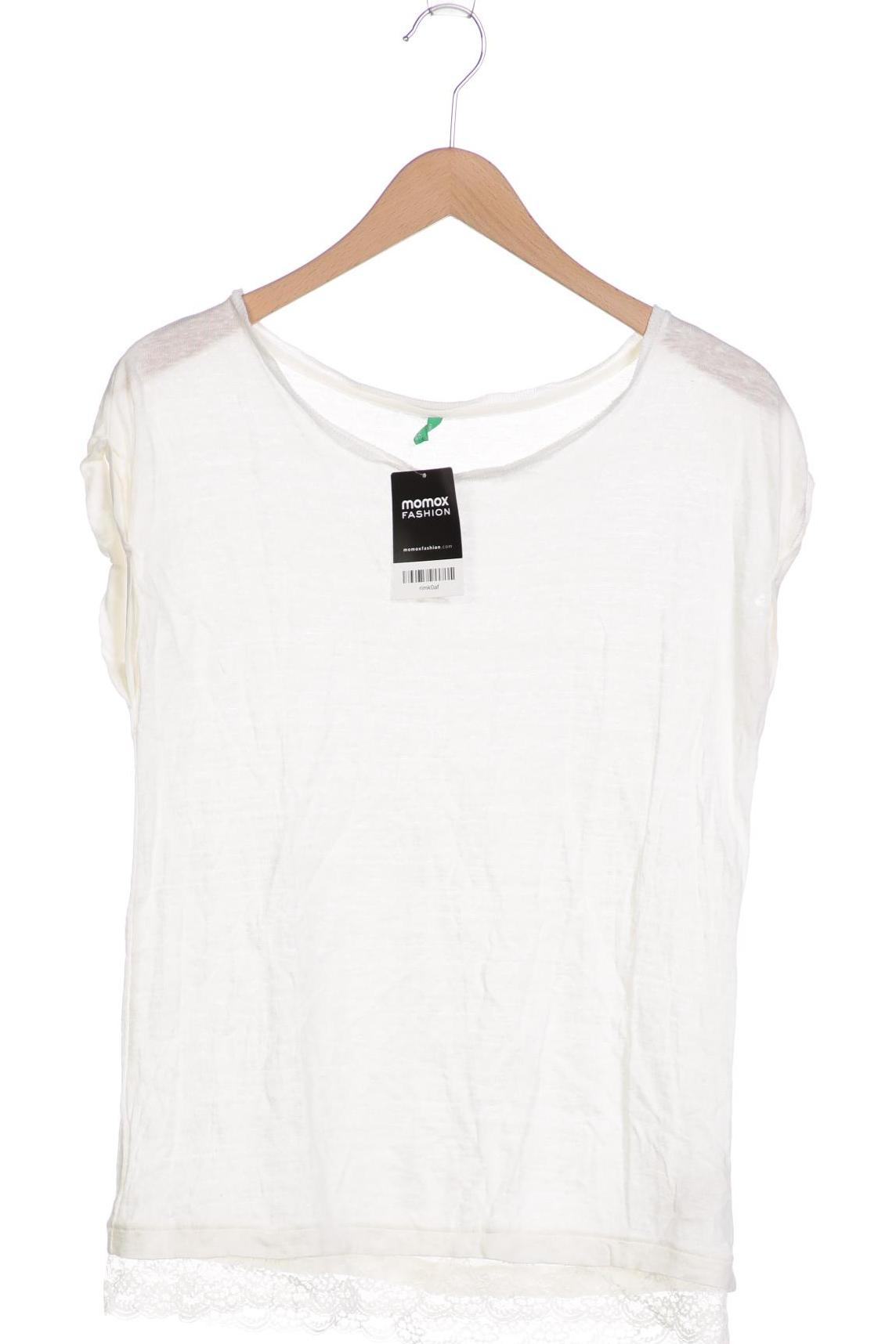 

UNITED COLORS OF BENETTON Damen T-Shirt, cremeweiß