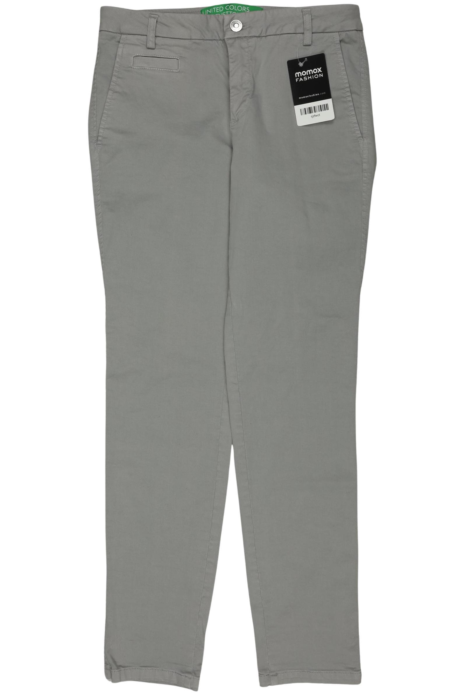 

United Colors OF Benetton Damen Stoffhose, grau, Gr. 32